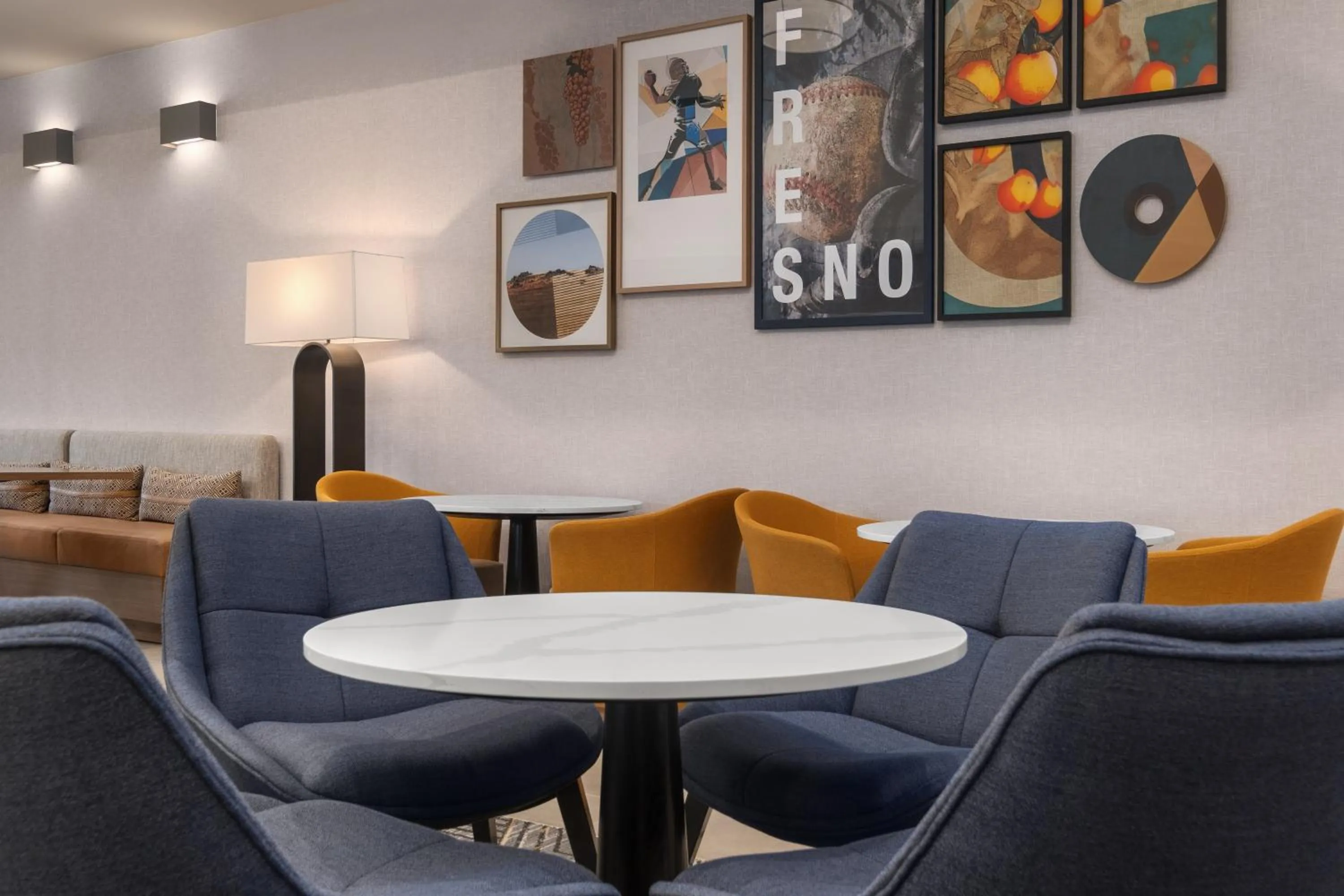 Decorative detail in Homewood Suites by Hilton Fresno