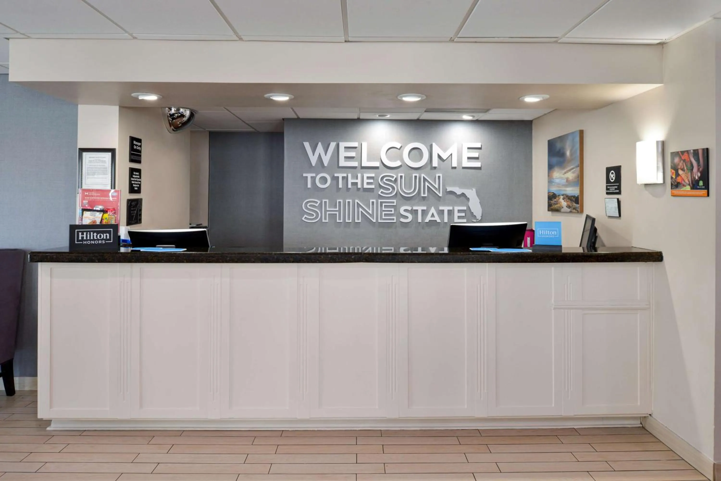 Lobby or reception in Hampton Inn Vero Beach Outlets
