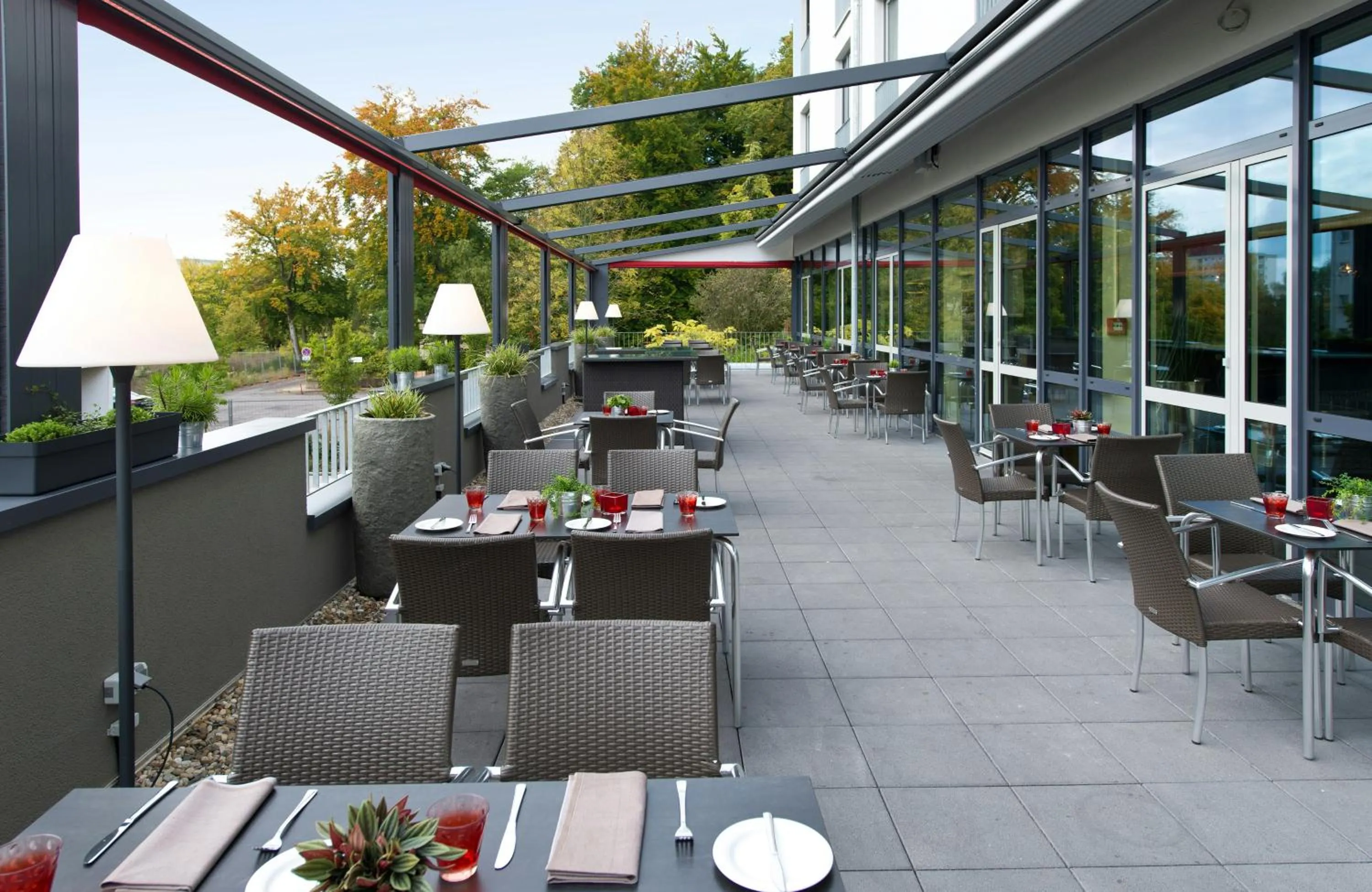 Balcony/Terrace in Leonardo Hotel Völklingen-Saarbrücken