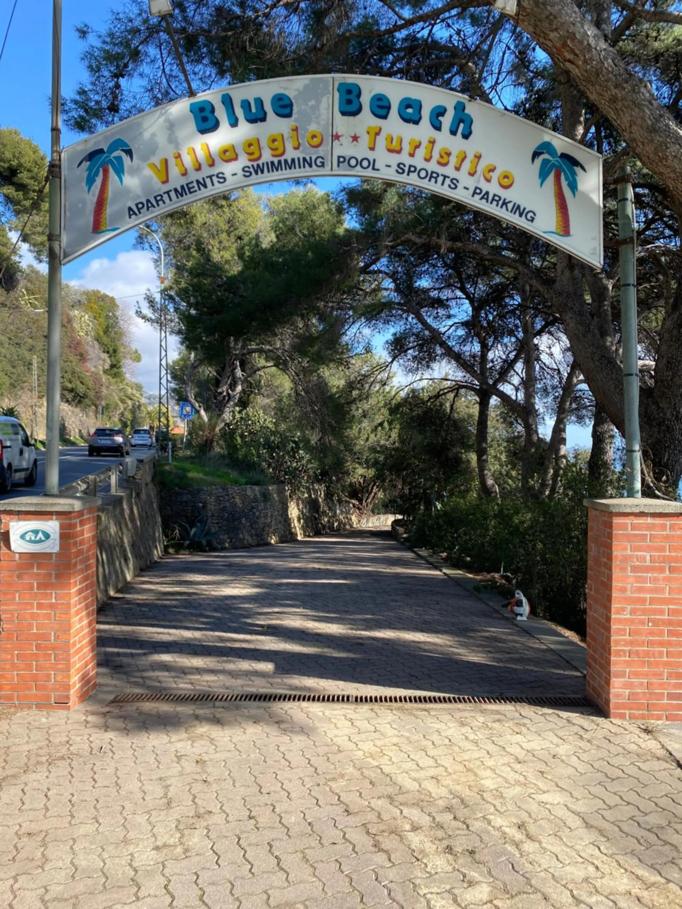 Facade/entrance in Blue Beach