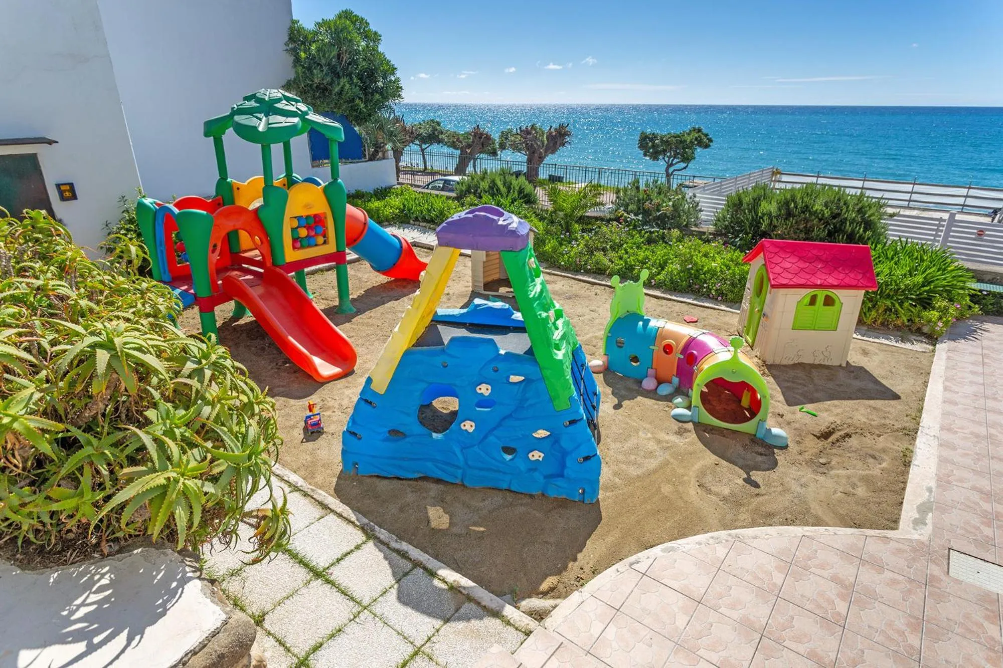 Children play ground in Blue Beach
