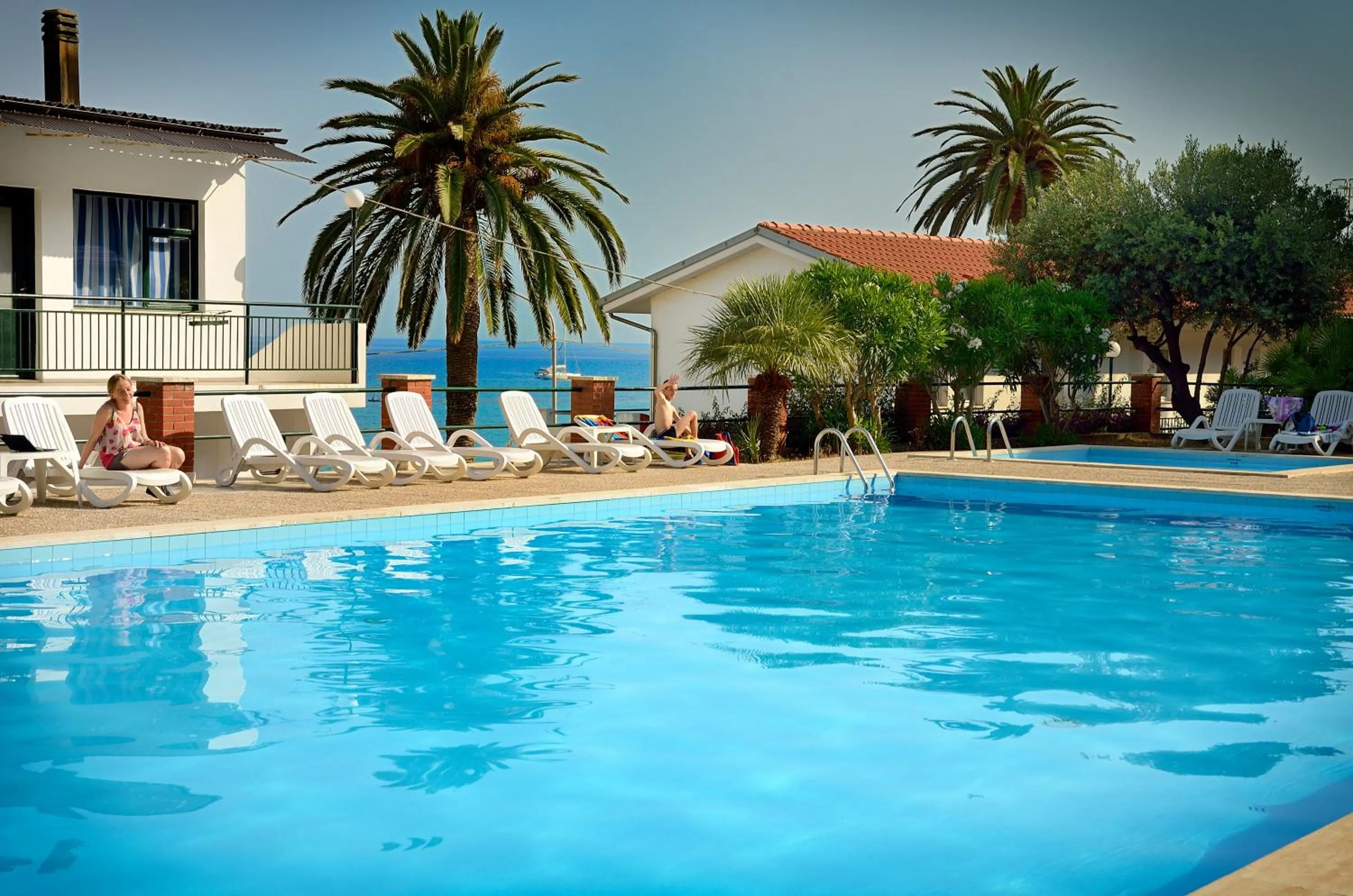 Swimming pool in Blue Beach