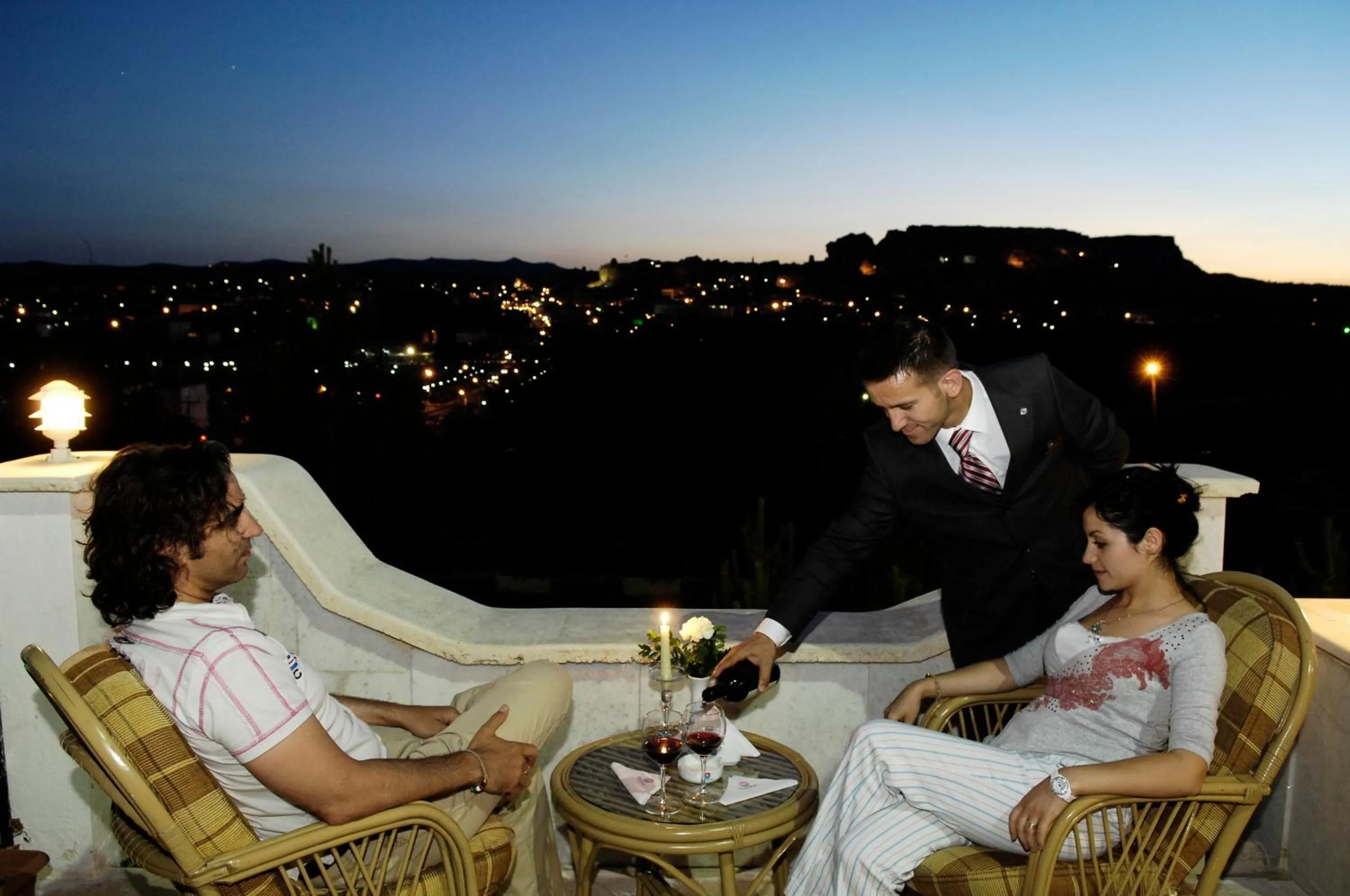 Balcony/Terrace in Dinler Hotels Urgup