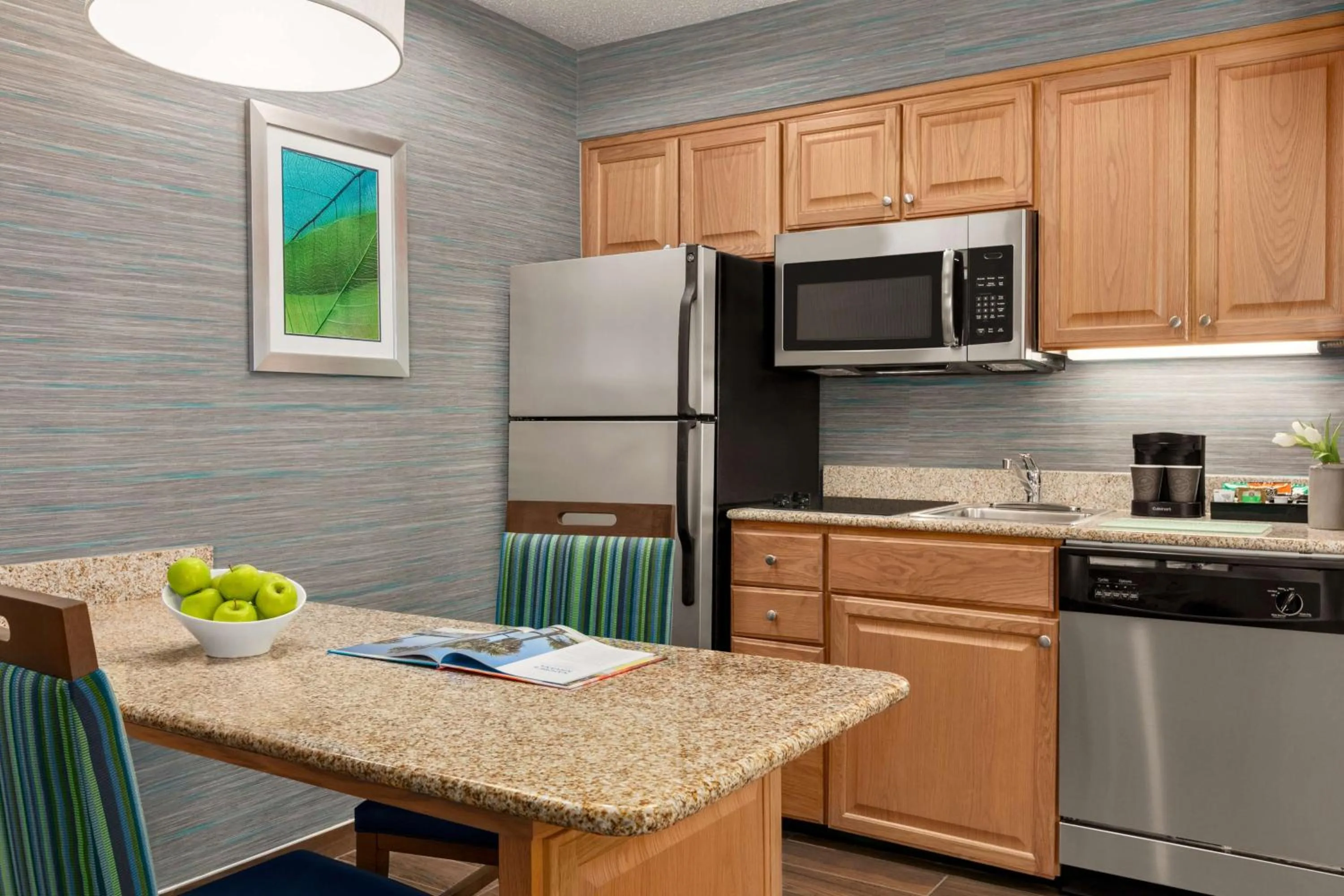 Kitchen or kitchenette in Homewood Suites by Hilton Fort Myers