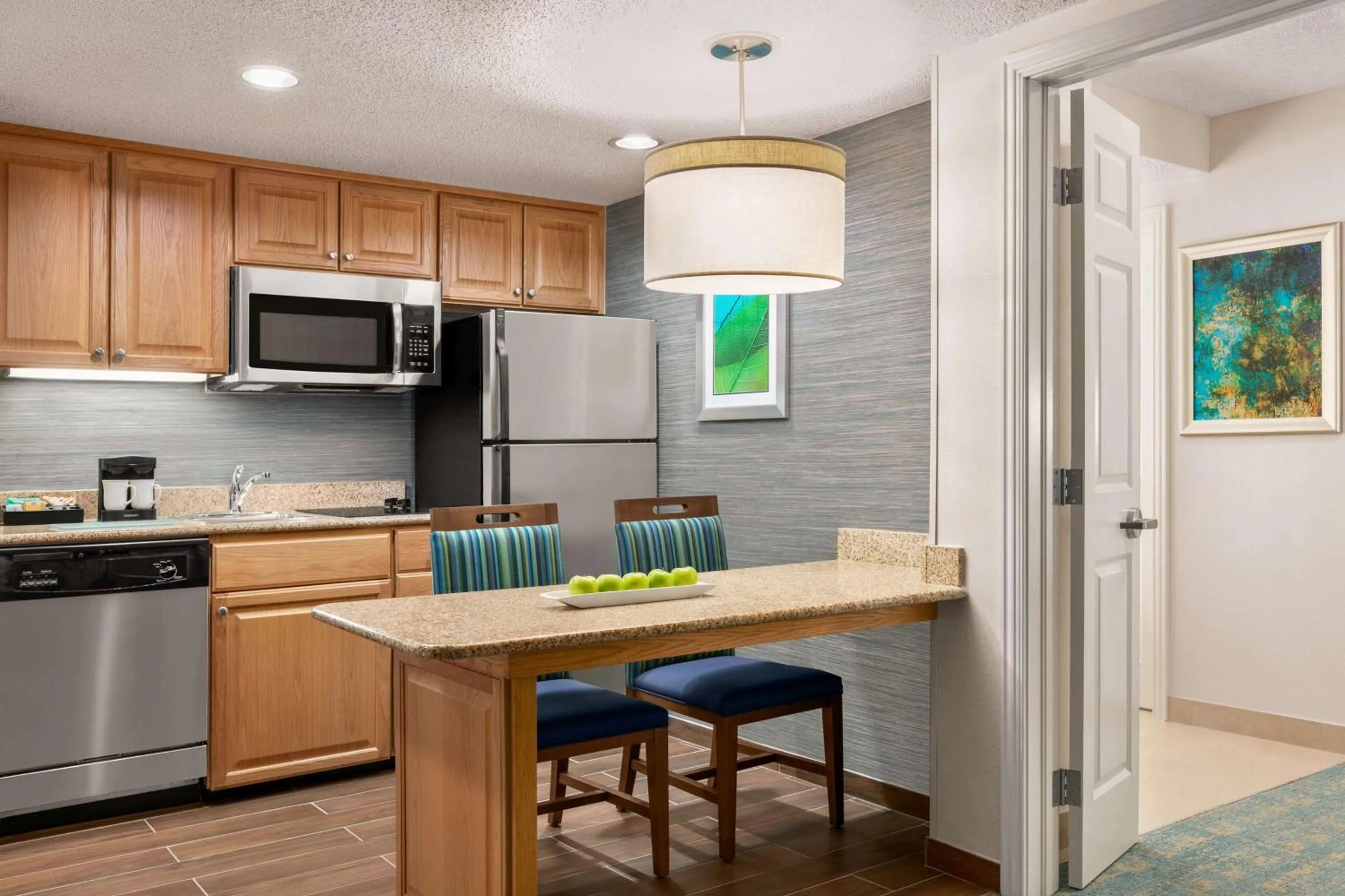 Kitchen or kitchenette in Homewood Suites by Hilton Fort Myers