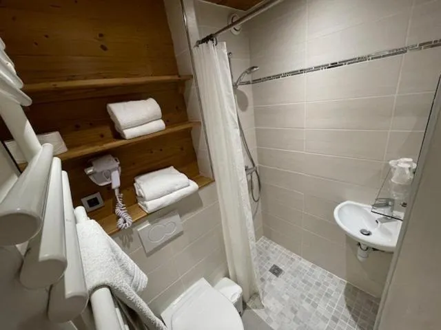 Shower in Hotel Le Very