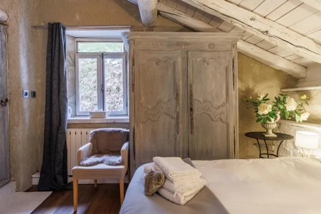Bed in La Ferme d'Angele