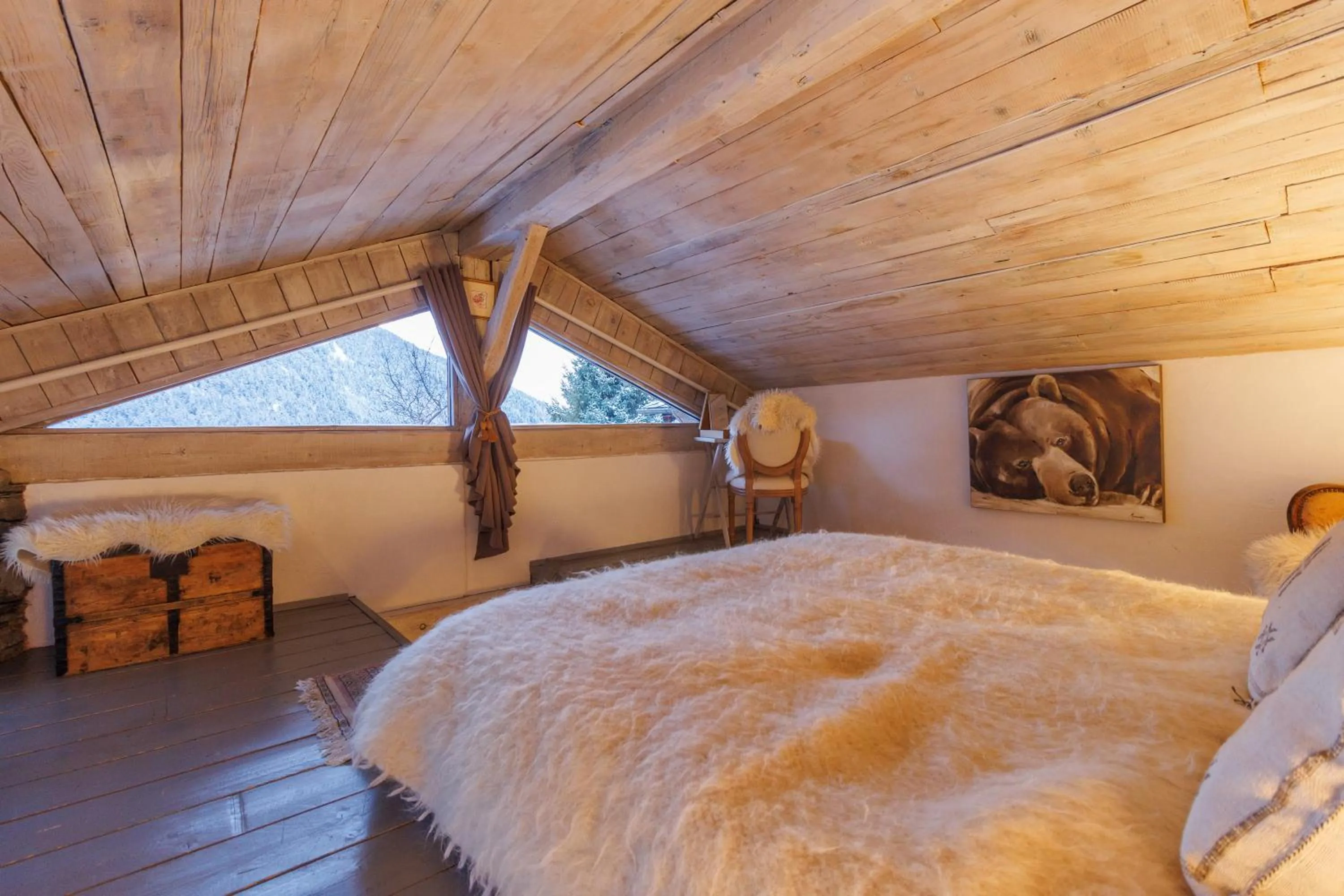 Bed in La Ferme d'Angele