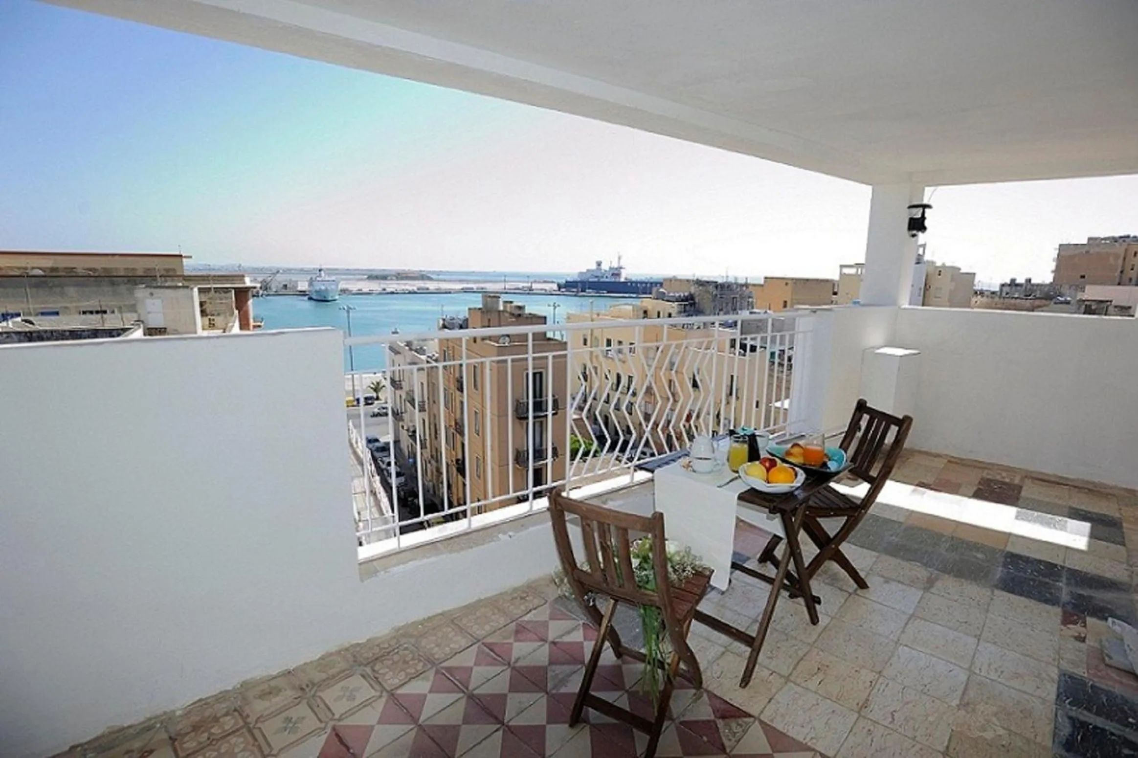 Balcony/Terrace in A Babordo B&B