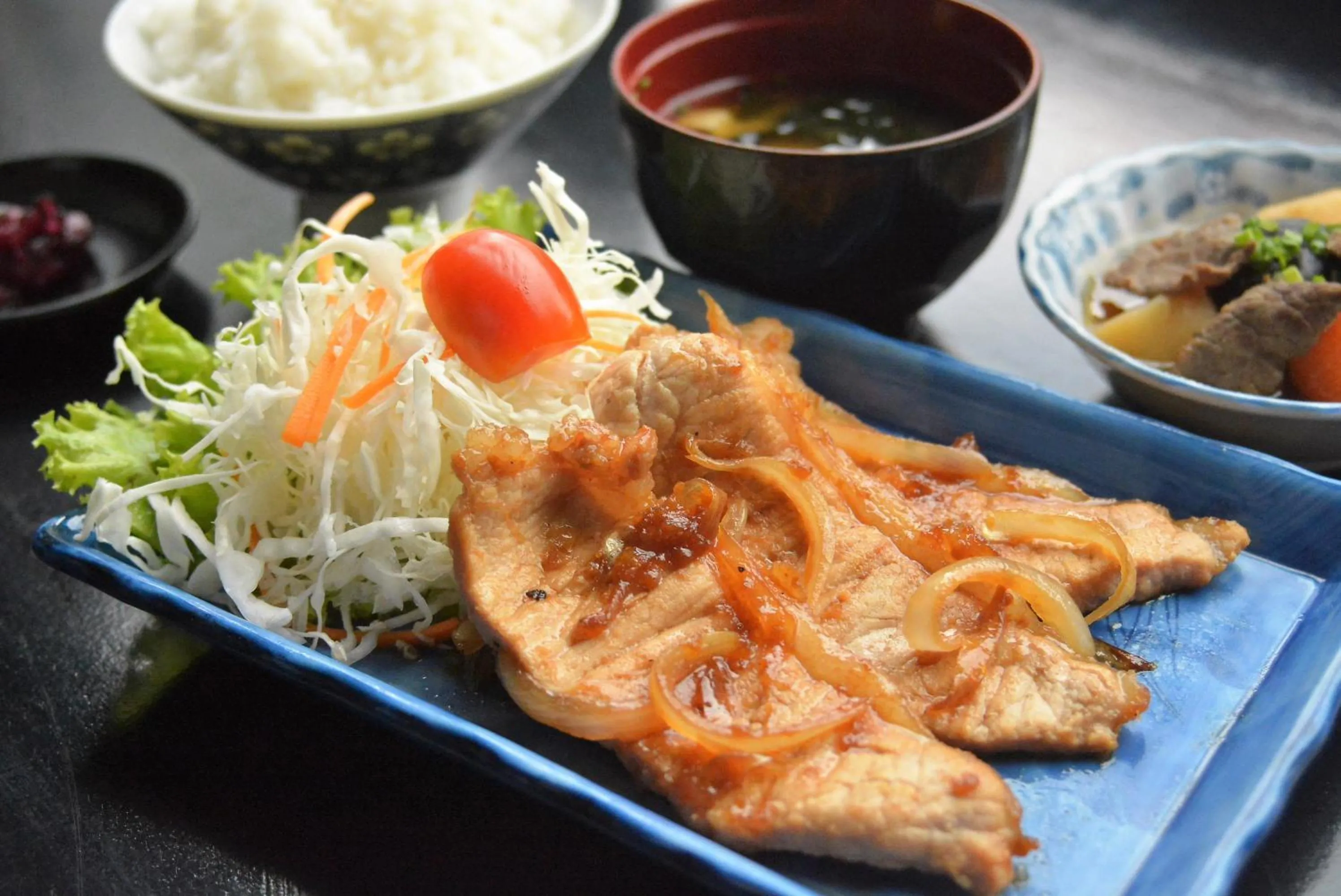 Asian breakfast in Azumaya Hotel Phnom Penh