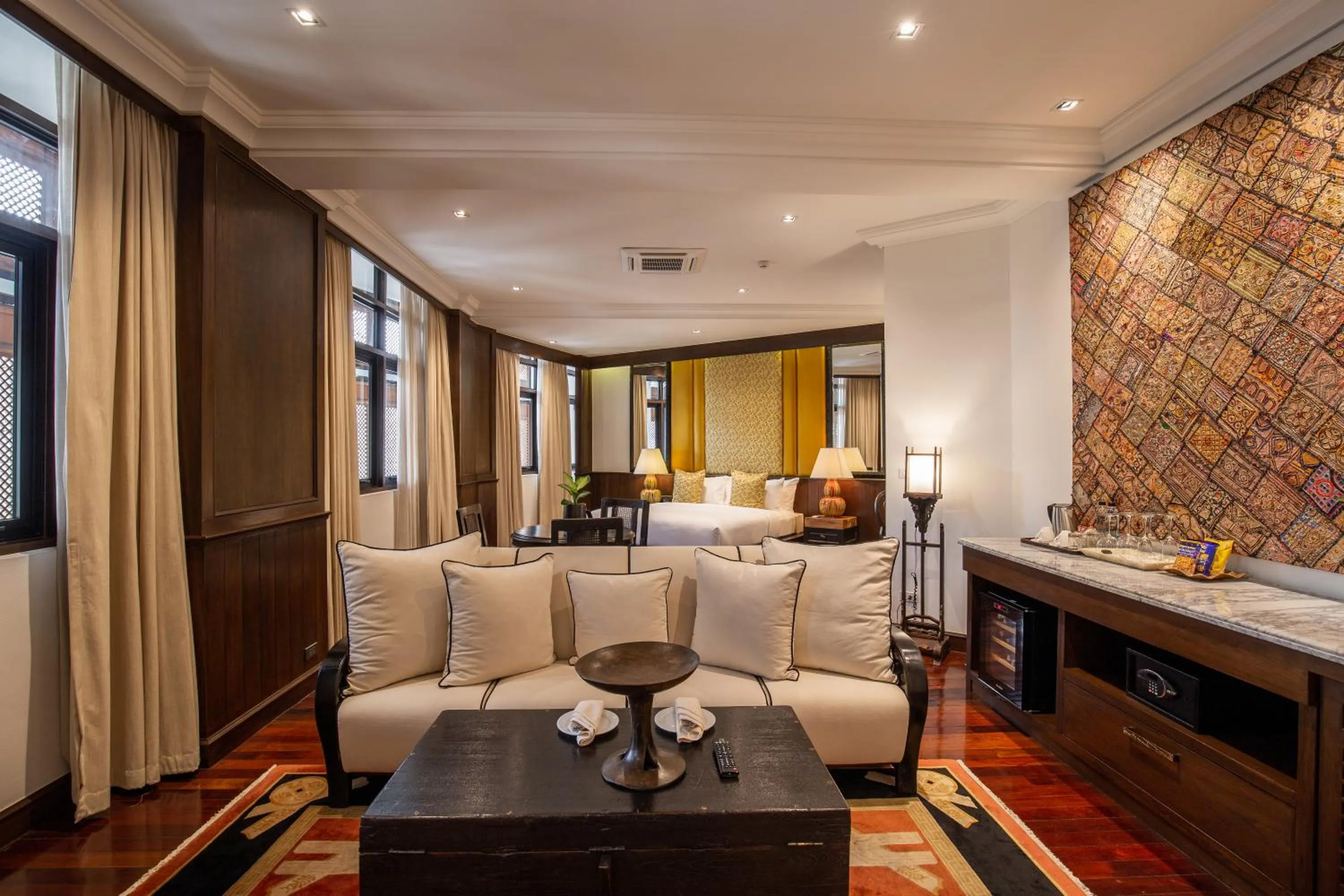 Living room in The Bridge An Eclectic Luxotel