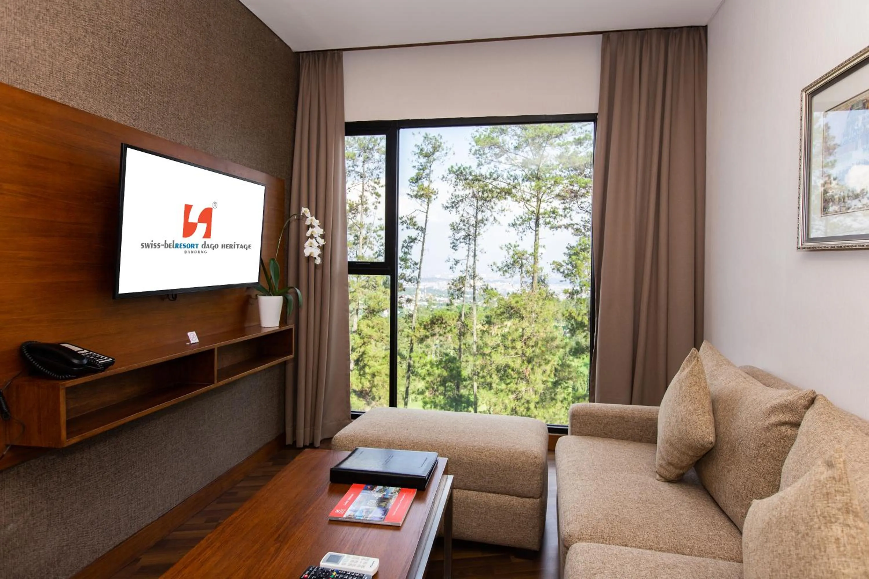 Seating area in Swiss-Belresort Dago Heritage