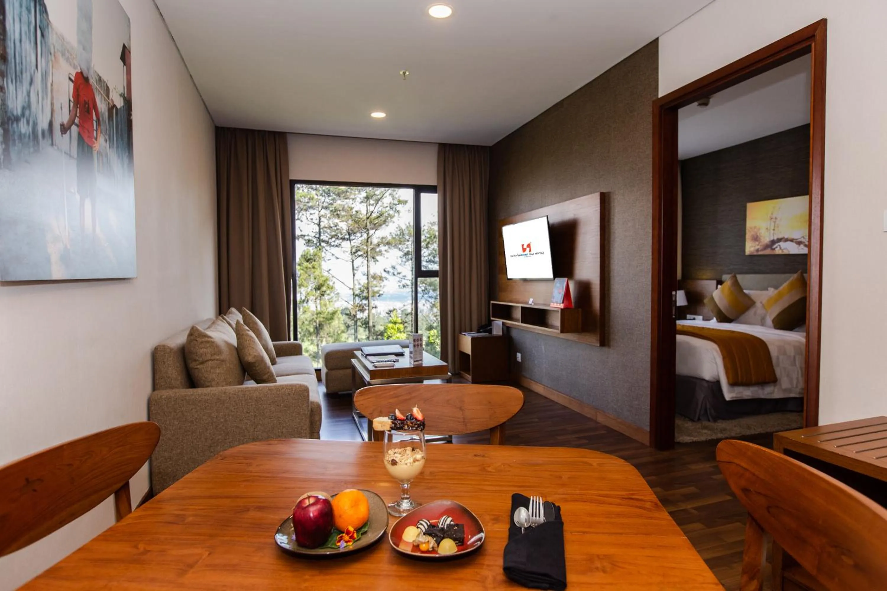 Seating area in Swiss-Belresort Dago Heritage