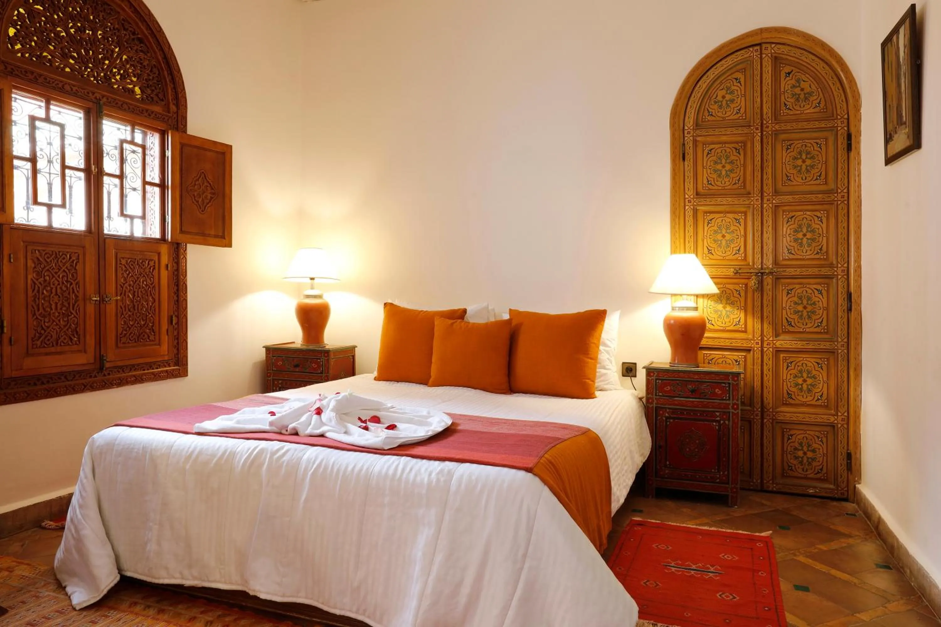 Bed in Riad Daria Suites & Spa