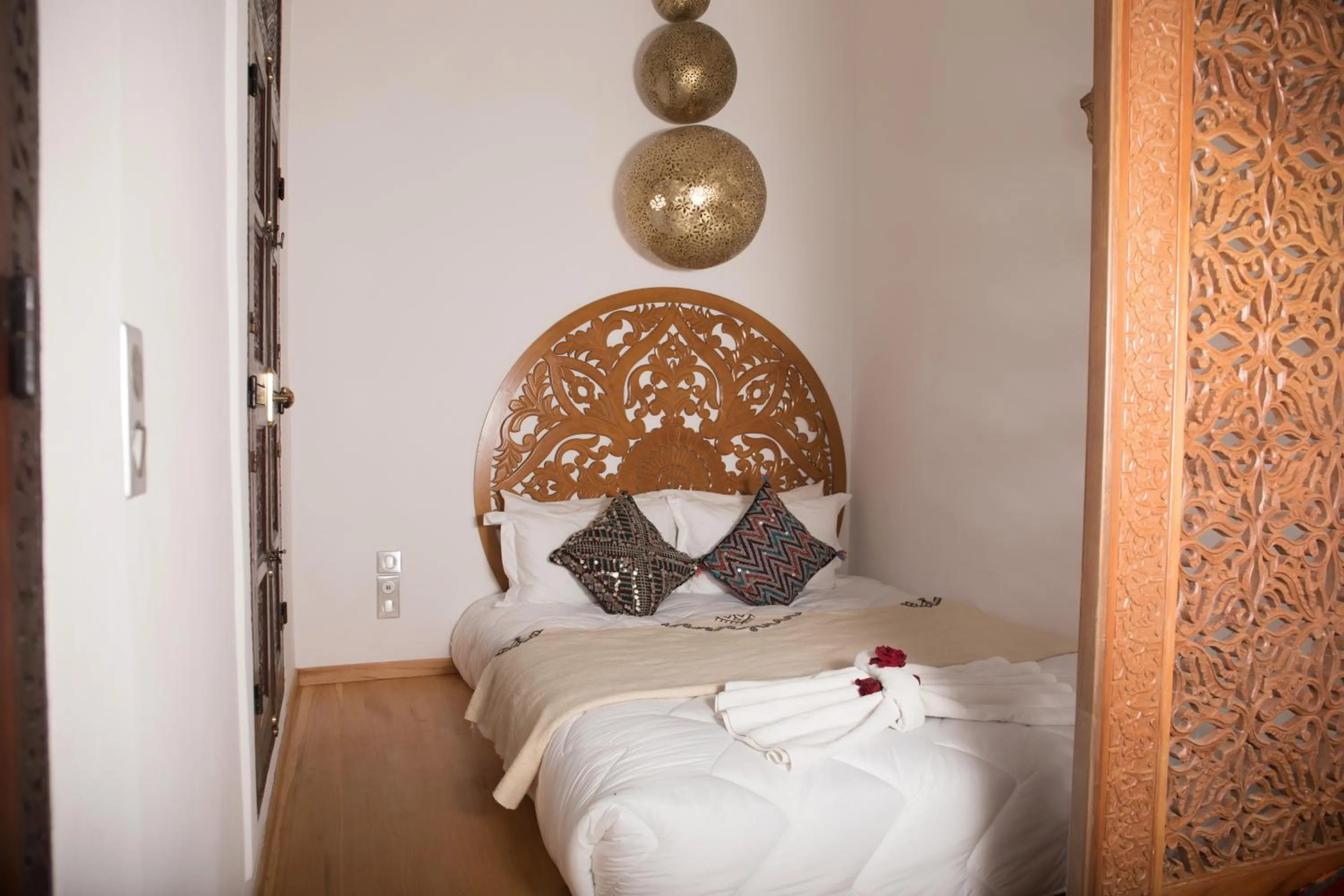 Bed in Riad Daria Suites & Spa