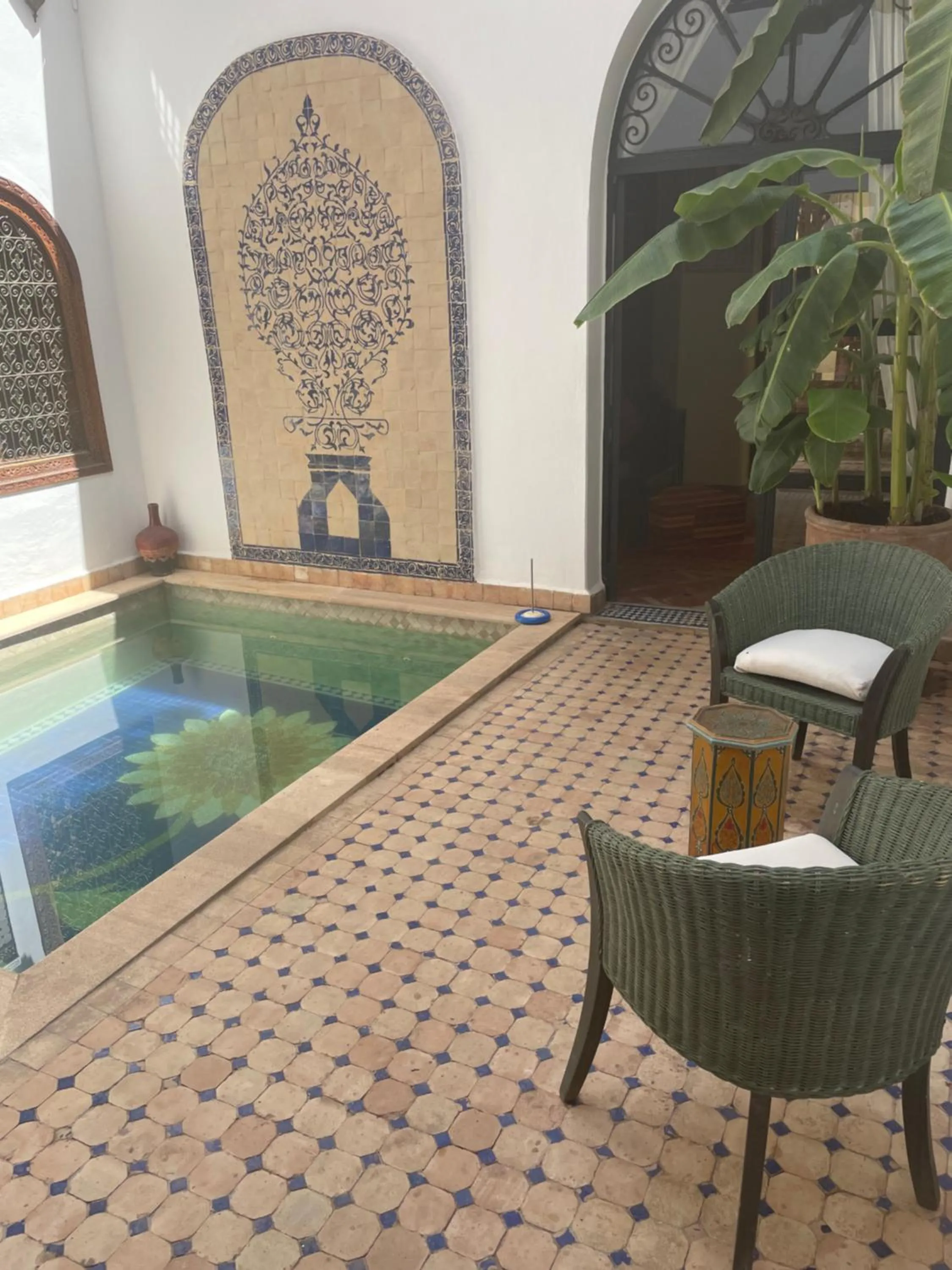 Swimming pool in Riad Daria Suites & Spa