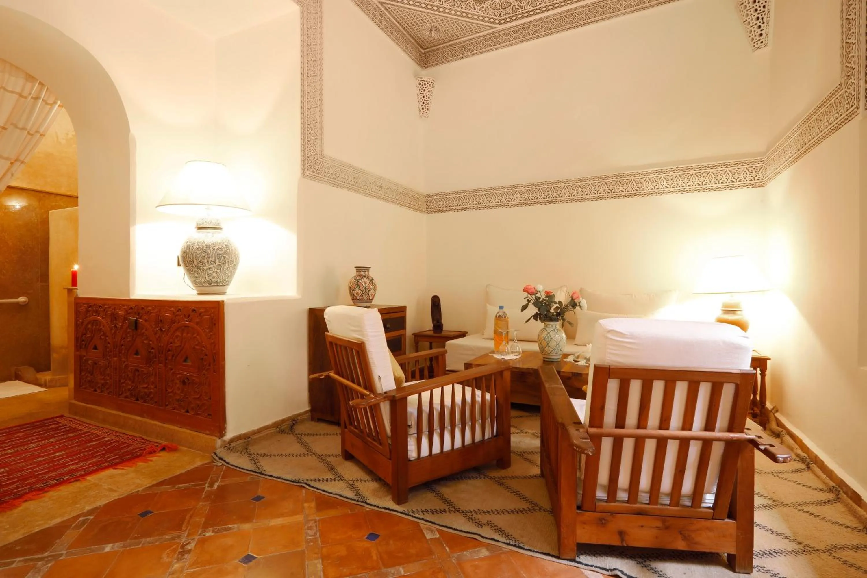 Seating area in Riad Daria Suites & Spa