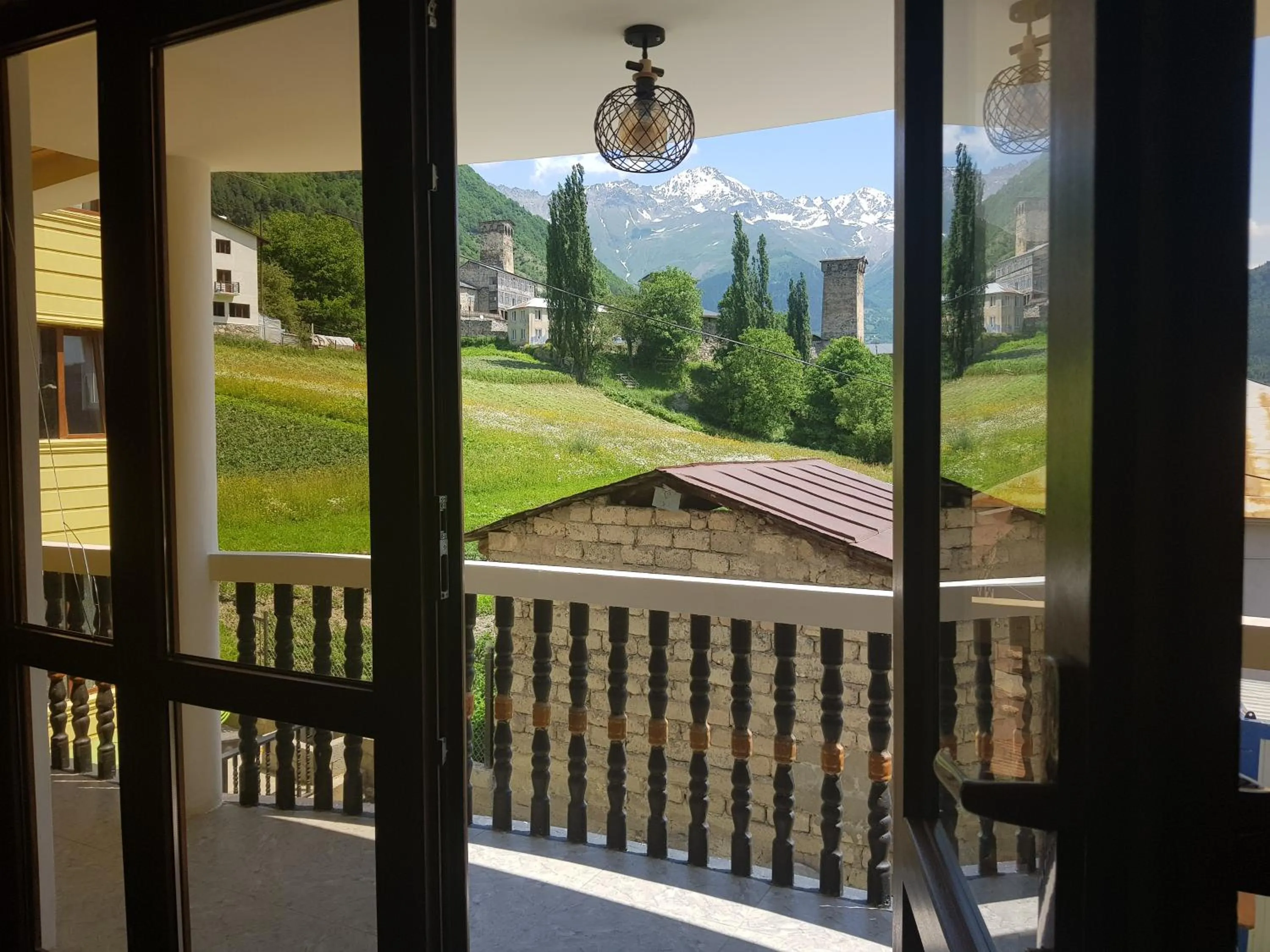 Balcony/Terrace in Hilltop Mestia