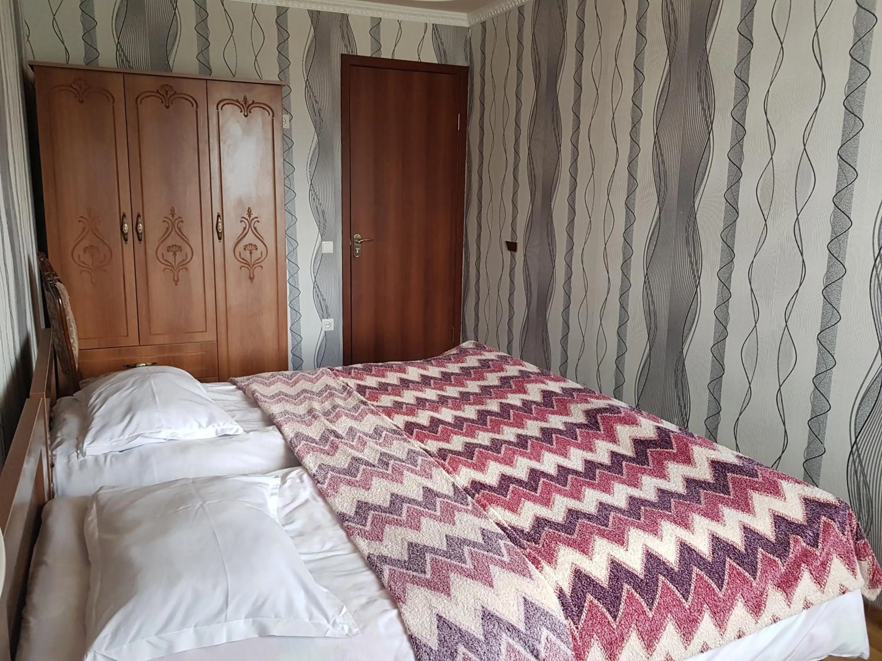 Photo of the whole room, Bed in Hilltop Mestia