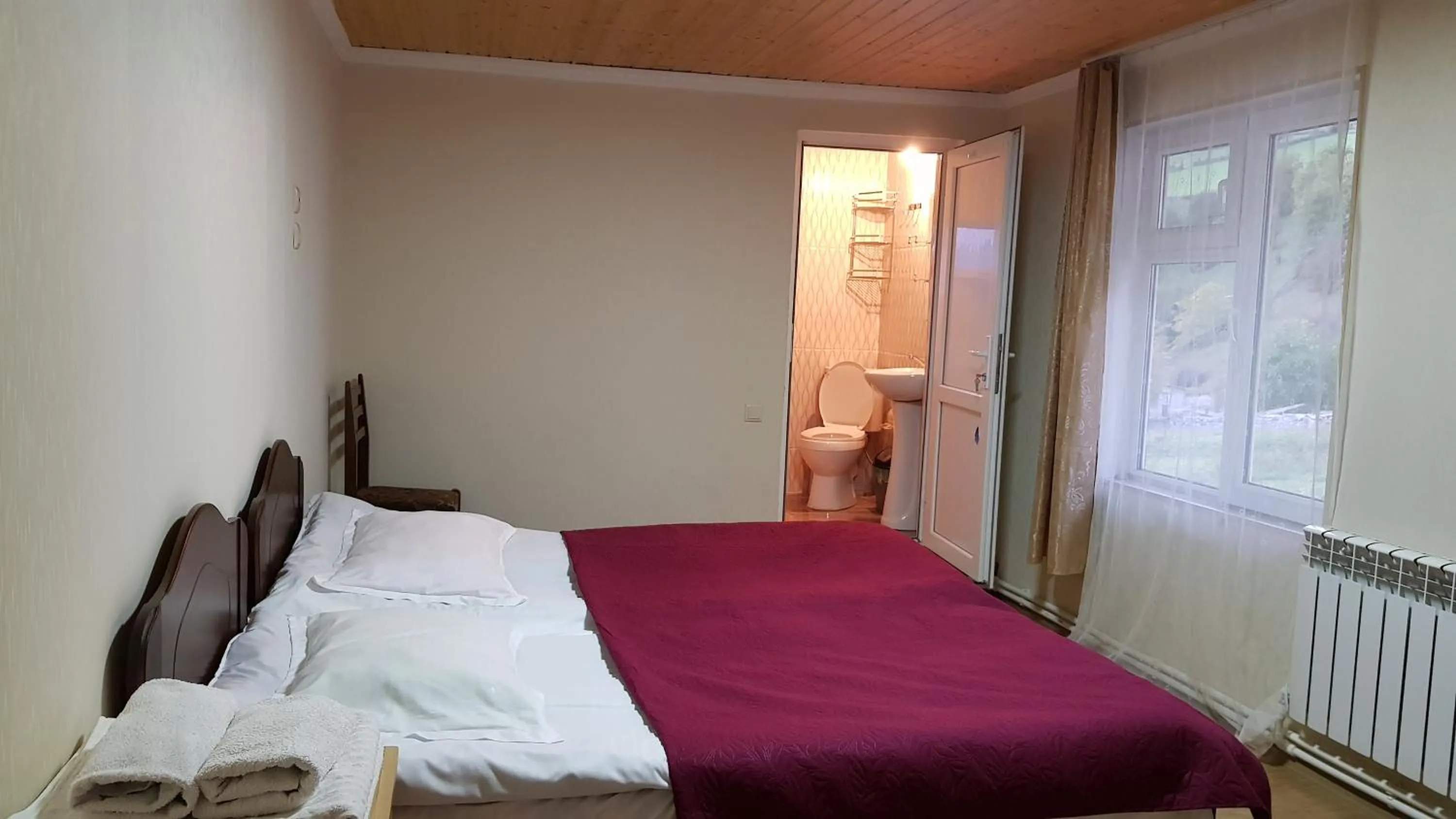 Photo of the whole room, Bed in Hilltop Mestia