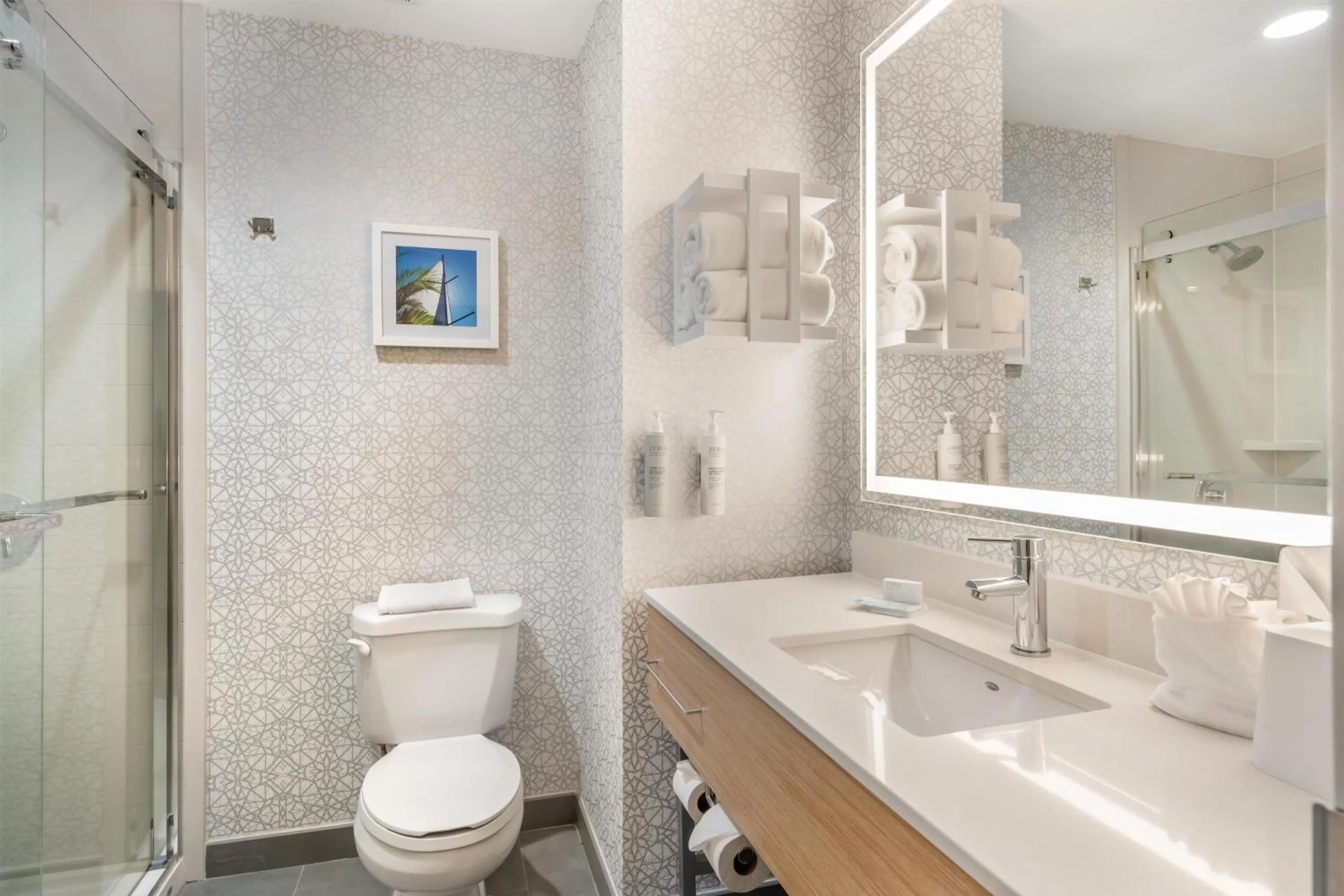 Bathroom in Hampton Inn Fort Myers-Airport & I-75