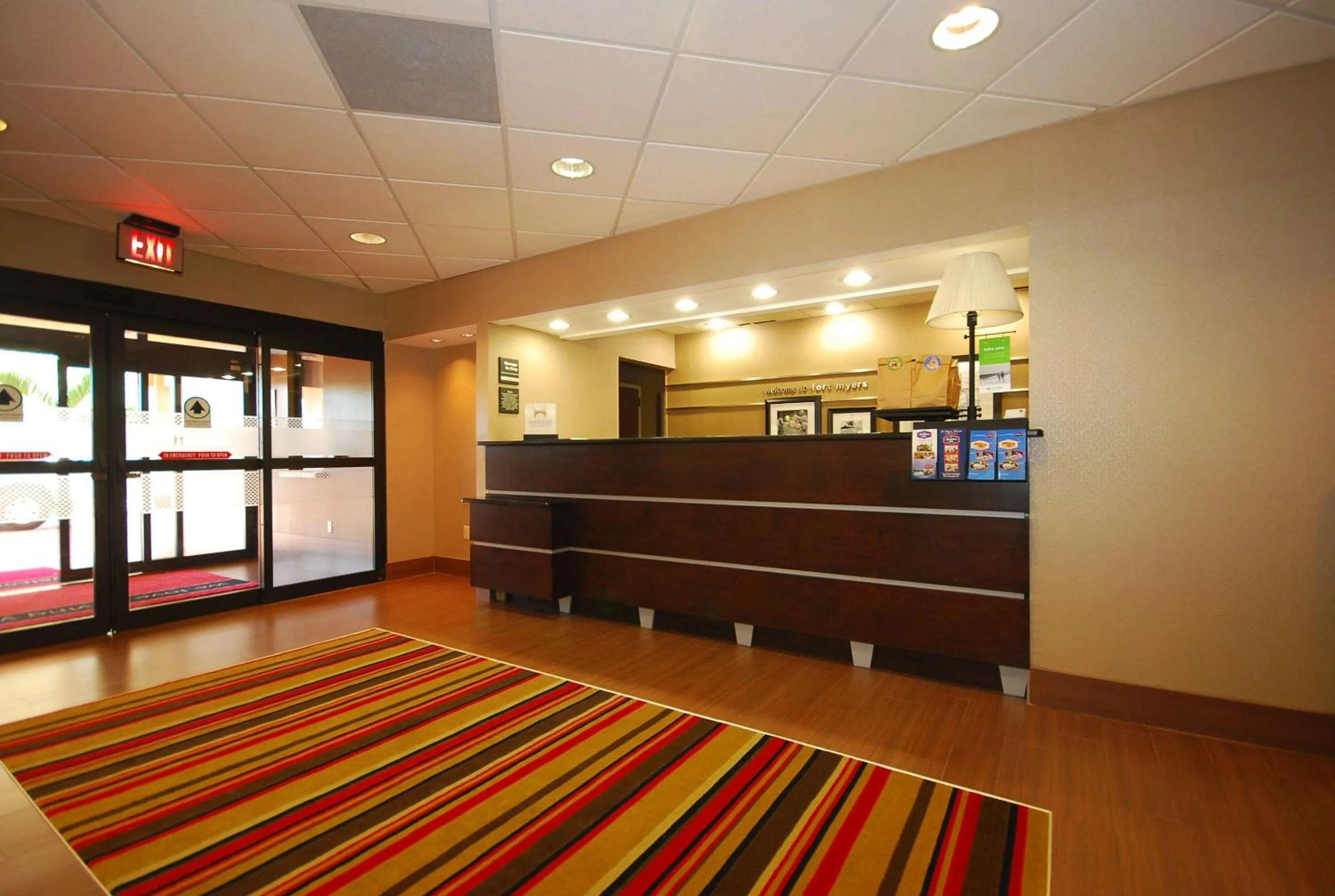 Lobby or reception in Hampton Inn Fort Myers-Airport & I-75
