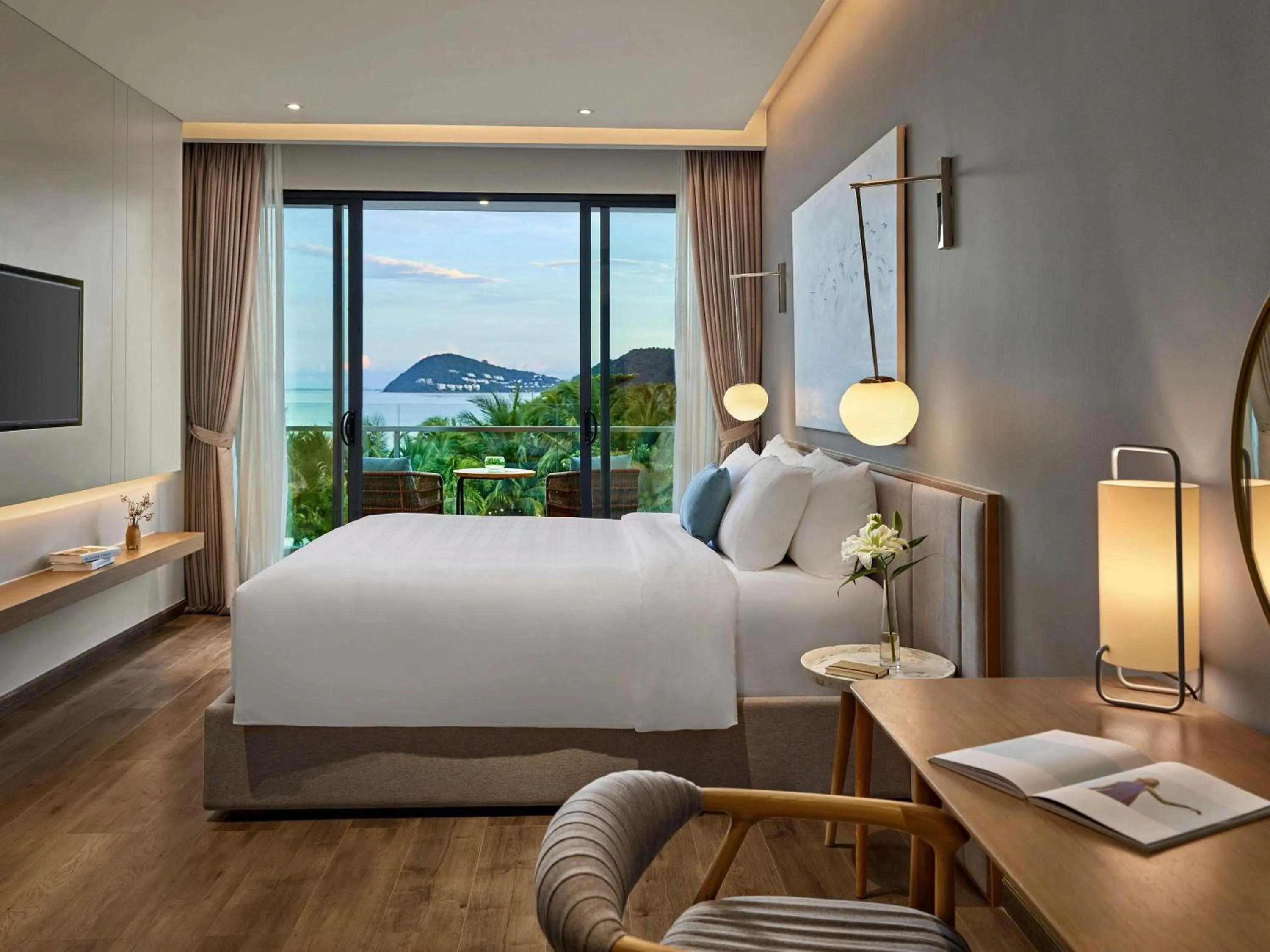 Bedroom, Bed in Premier Residences Phu Quoc Emerald Bay Managed by Accor