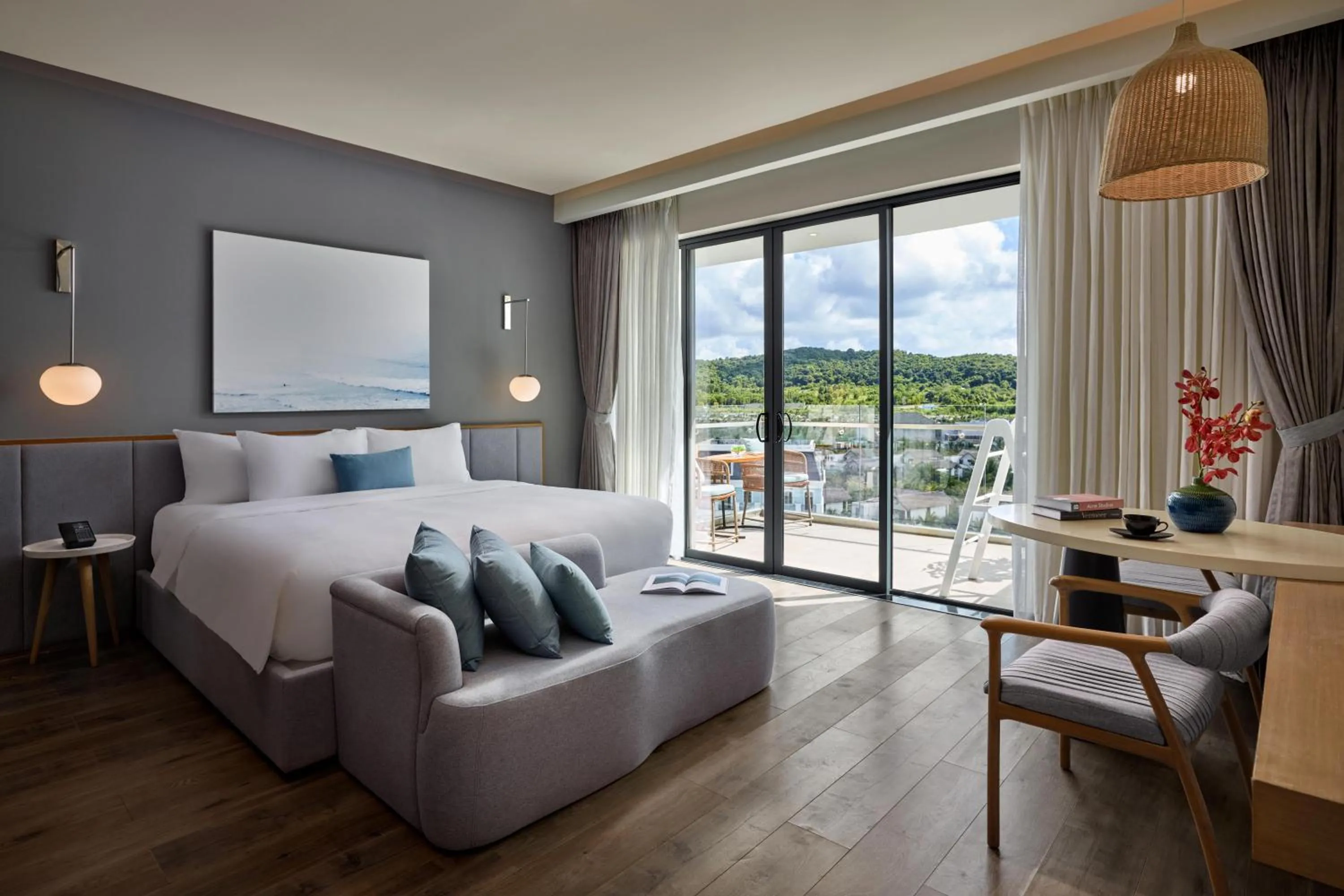 Bedroom, Bed in Premier Residences Phu Quoc Emerald Bay Managed by Accor