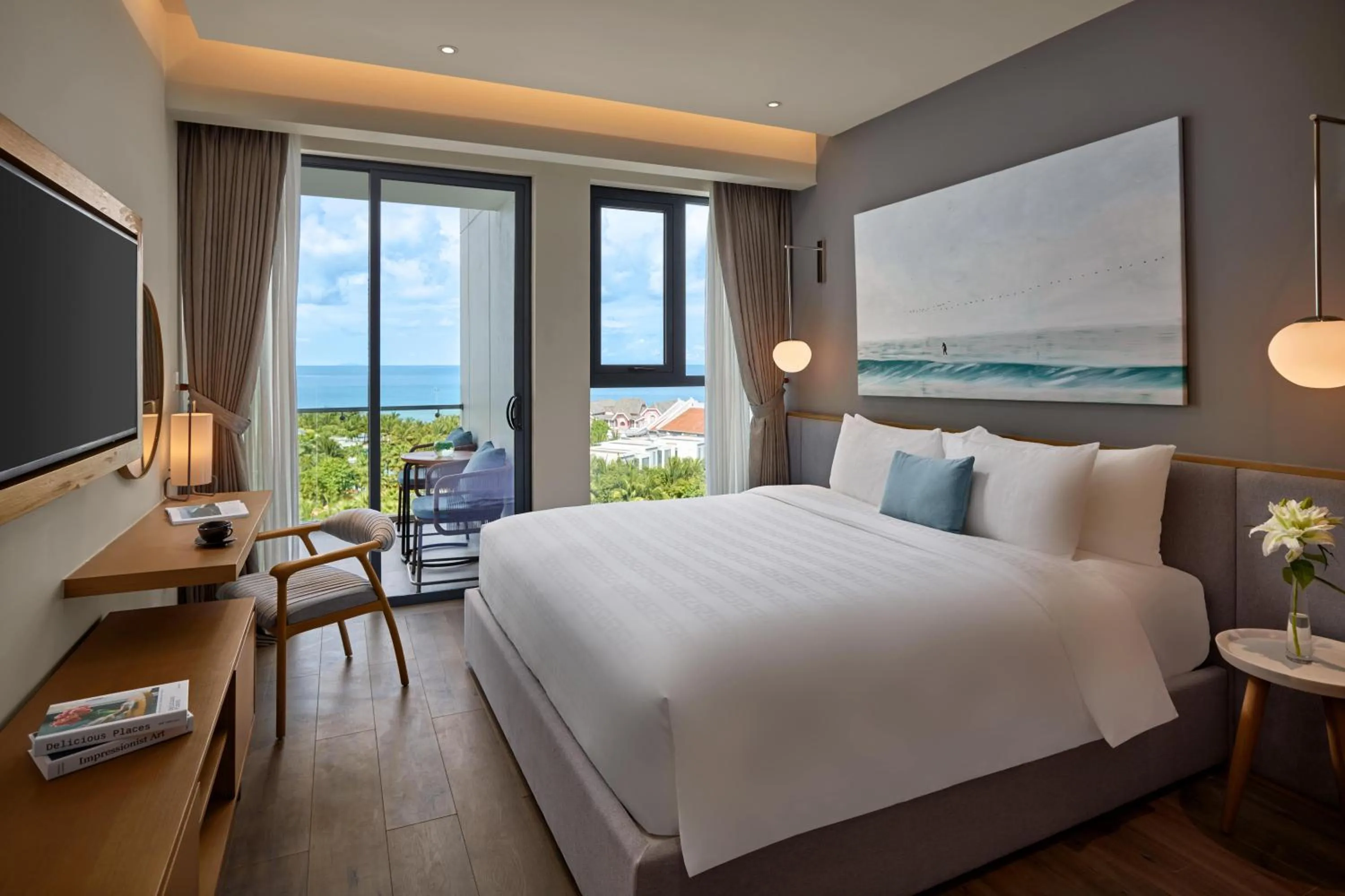 Bedroom, Bed in Premier Residences Phu Quoc Emerald Bay Managed by Accor