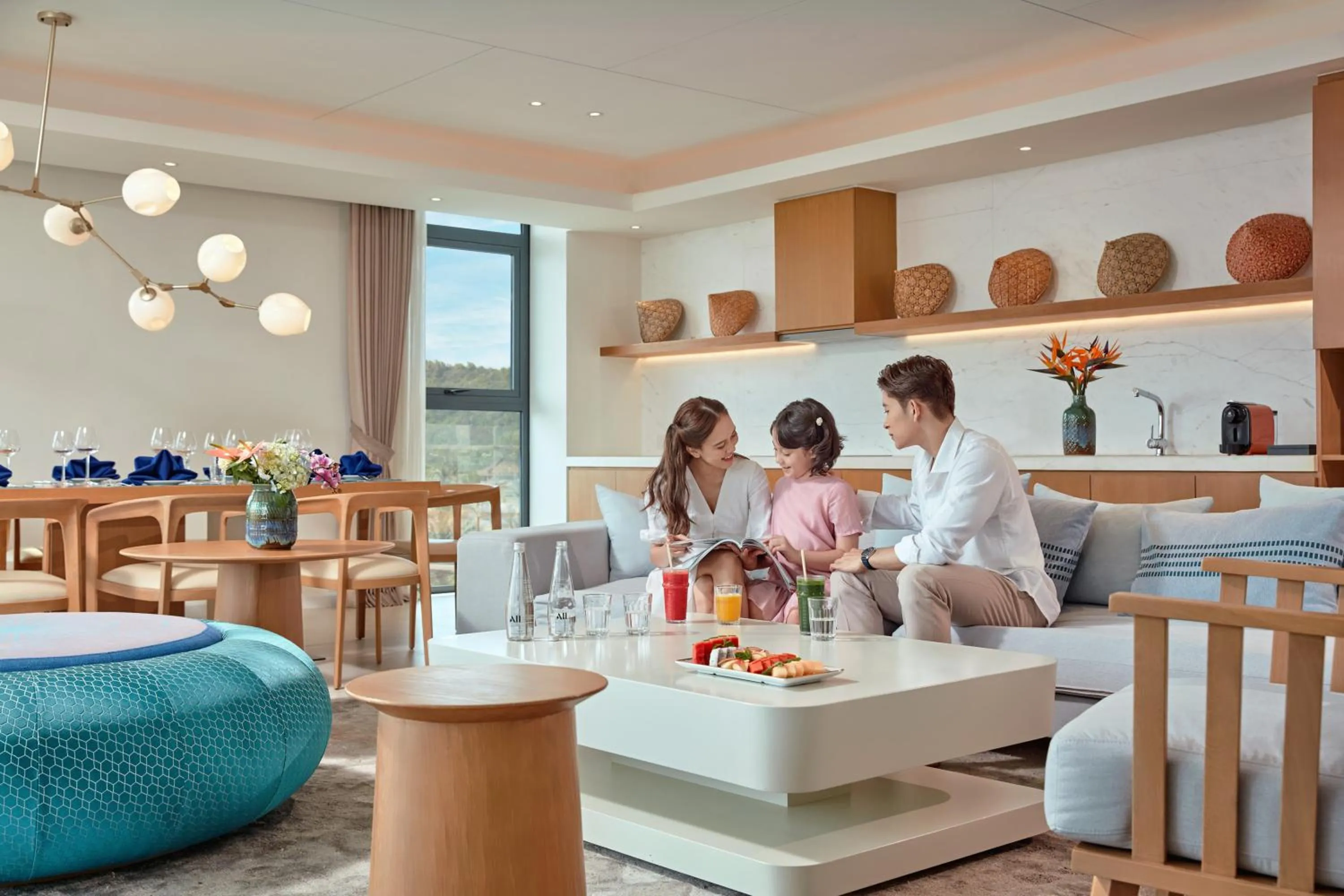 Family in Premier Residences Phu Quoc Emerald Bay Managed by Accor