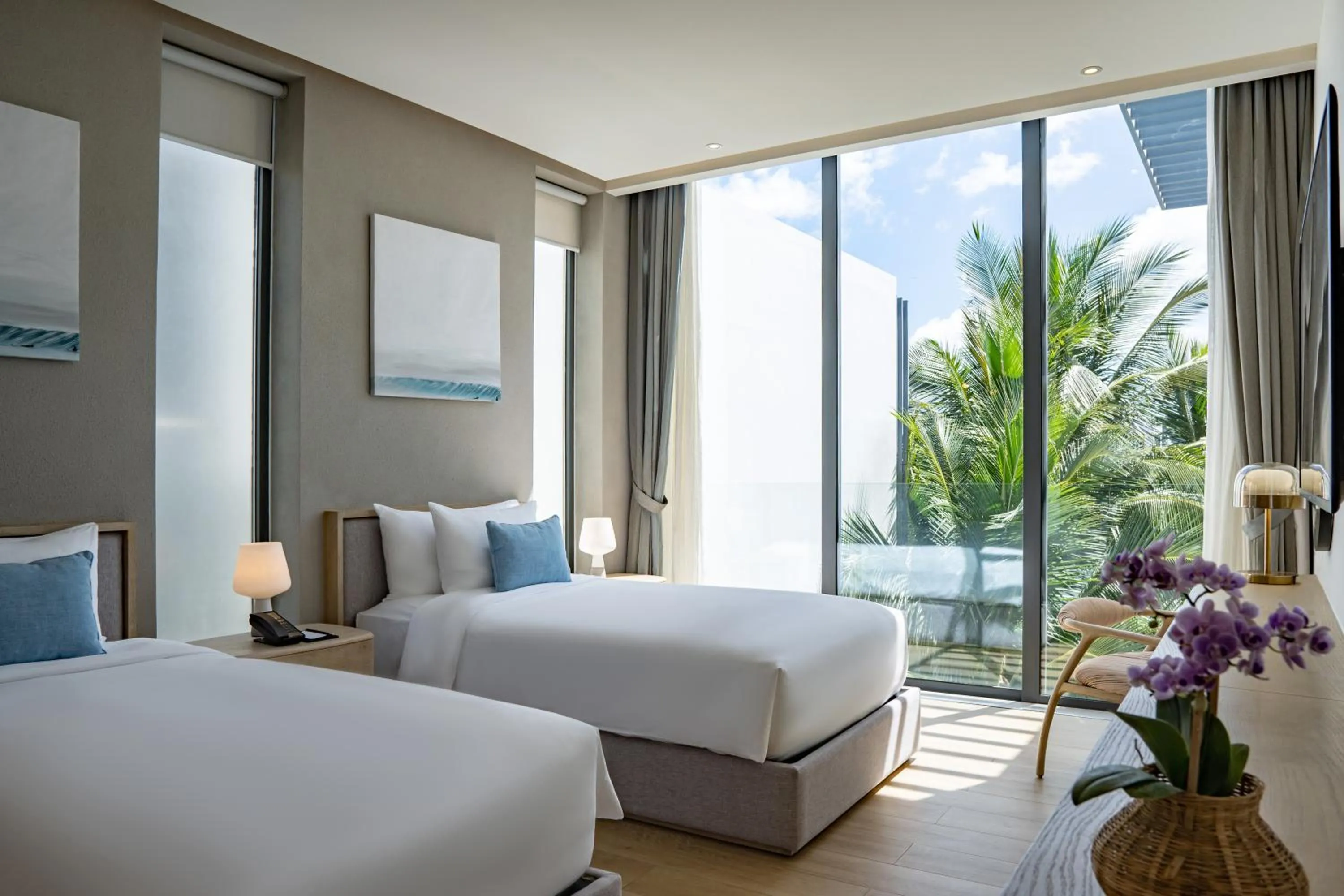 Bed in Premier Residences Phu Quoc Emerald Bay Managed by Accor