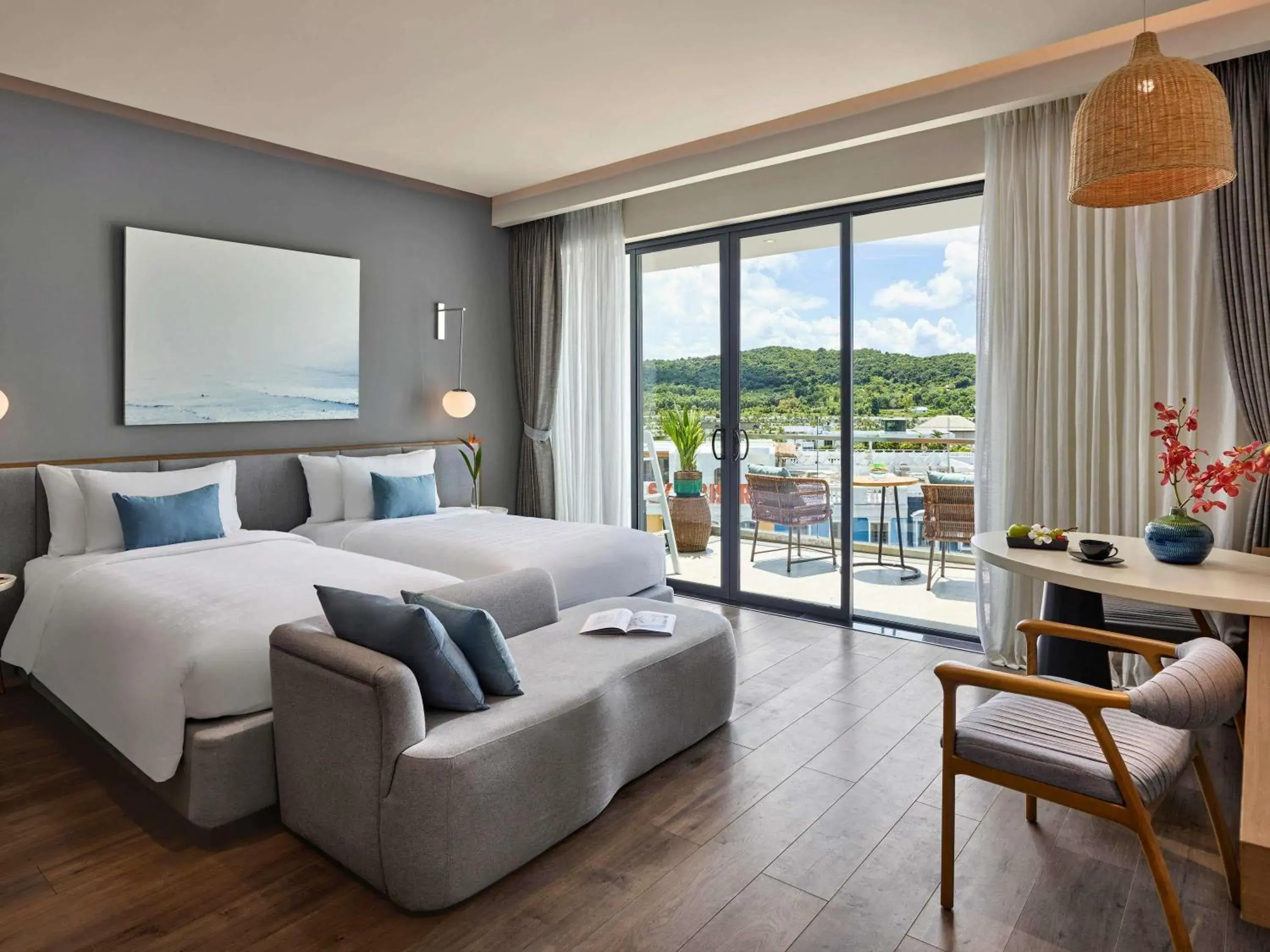Standard Twin Room with Balcony in Premier Residences Phu Quoc Emerald Bay Managed by Accor Standard Twin Room with Balcony in Premier Residences Phu Quoc Emerald Bay Managed by Accor