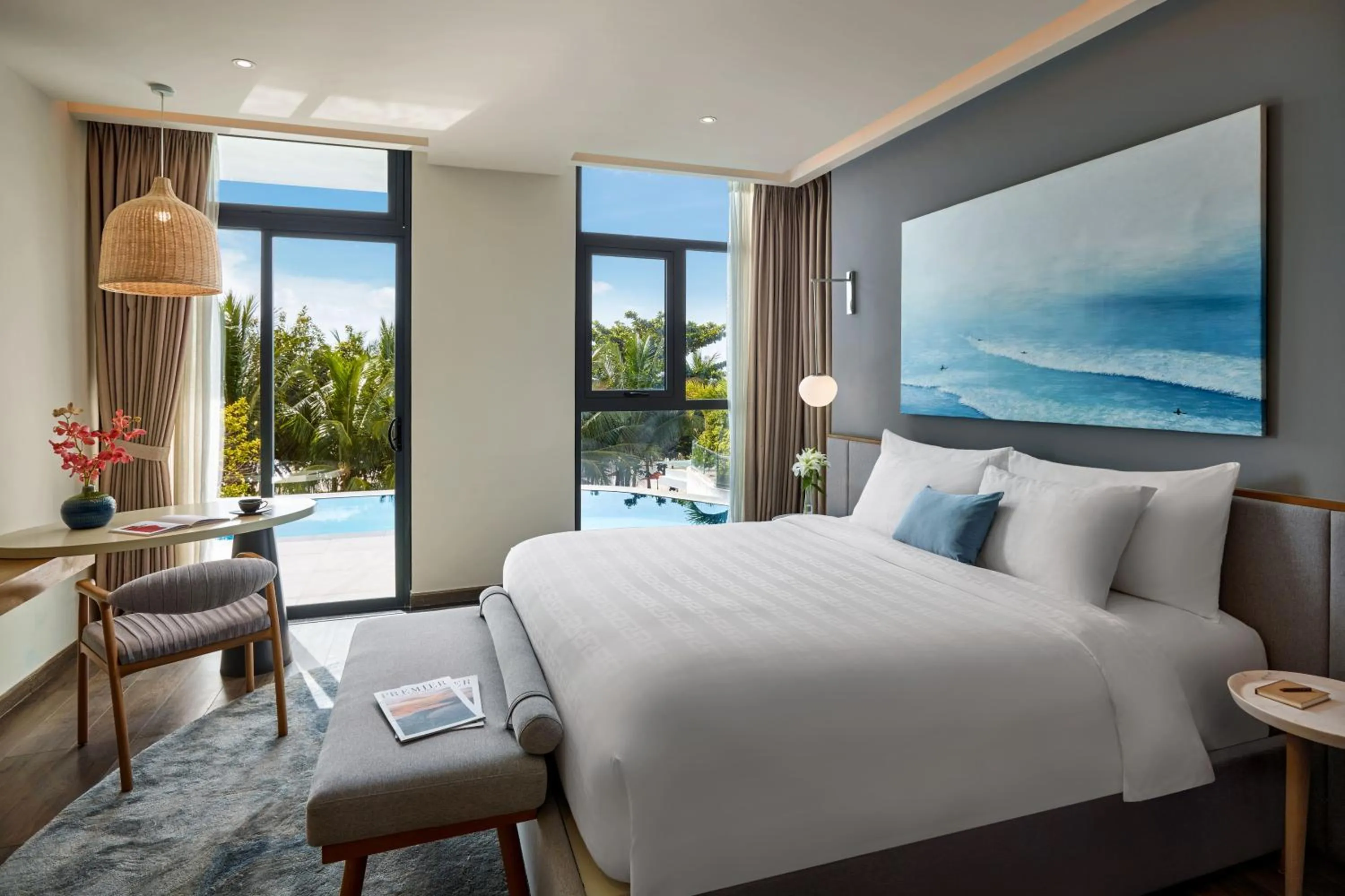 Bedroom, Bed in Premier Residences Phu Quoc Emerald Bay Managed by Accor