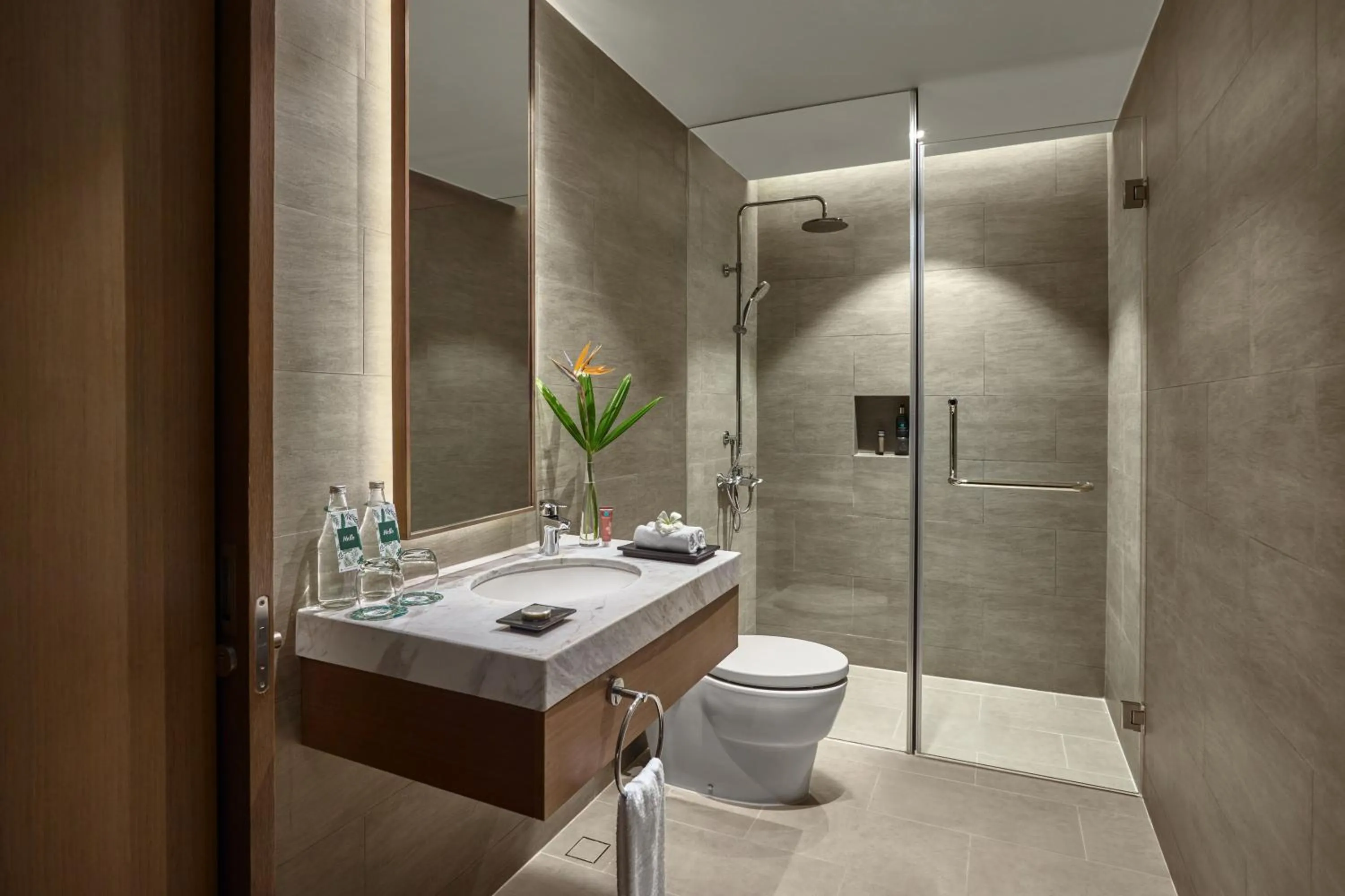 Shower in Premier Residences Phu Quoc Emerald Bay Managed by Accor