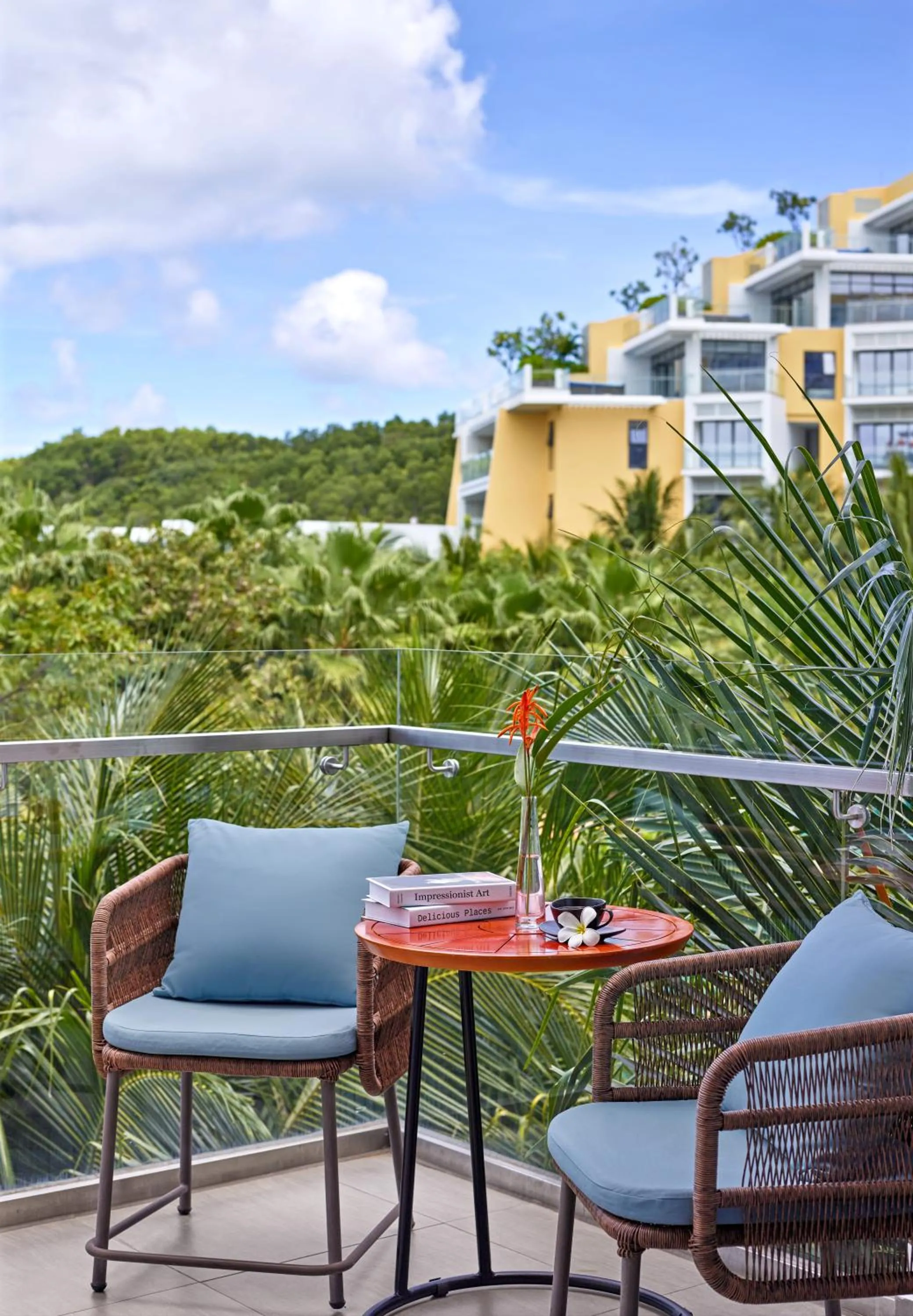 Balcony/Terrace in Premier Residences Phu Quoc Emerald Bay Managed by Accor