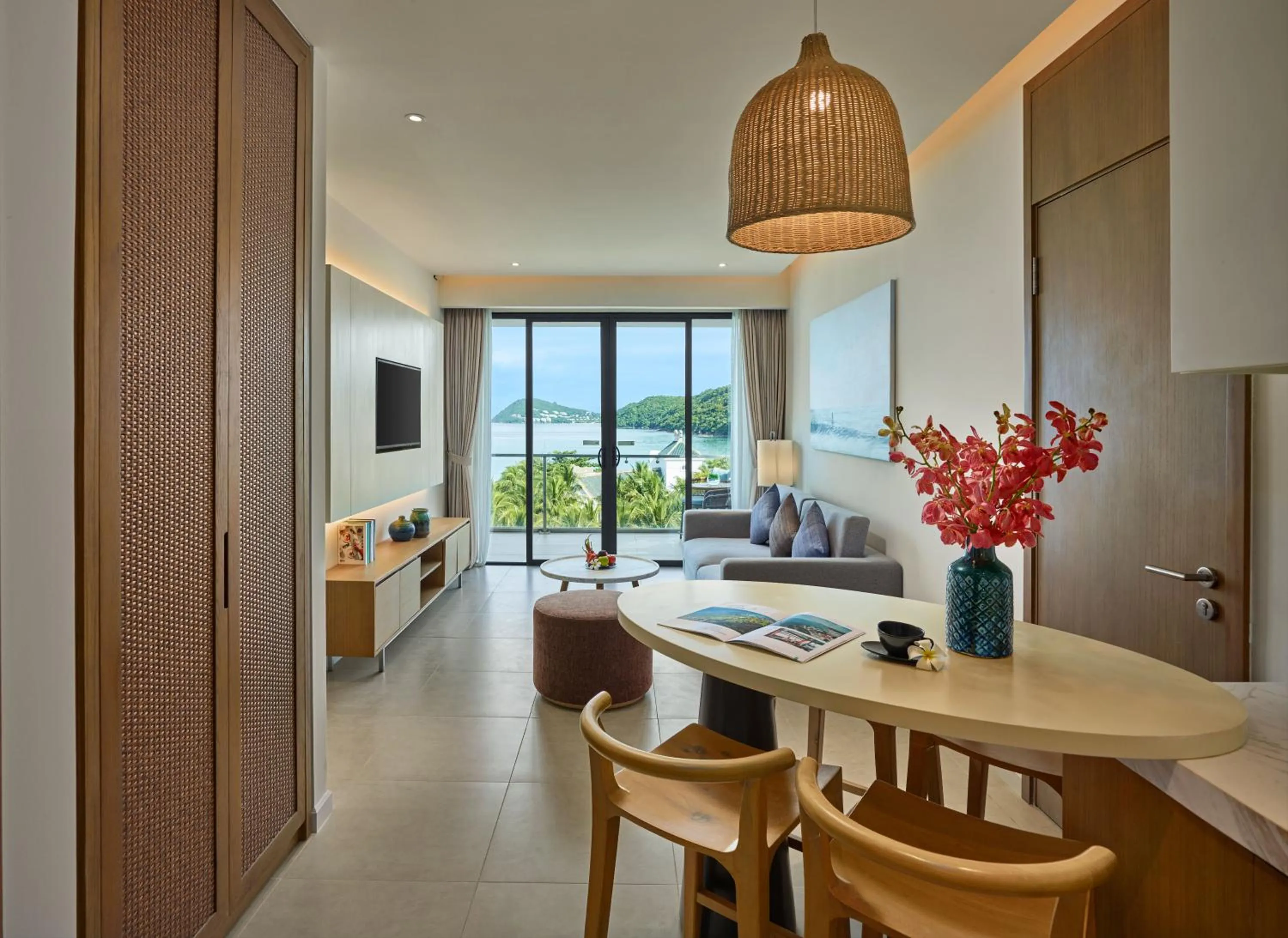 Kitchen or kitchenette in Premier Residences Phu Quoc Emerald Bay Managed by Accor