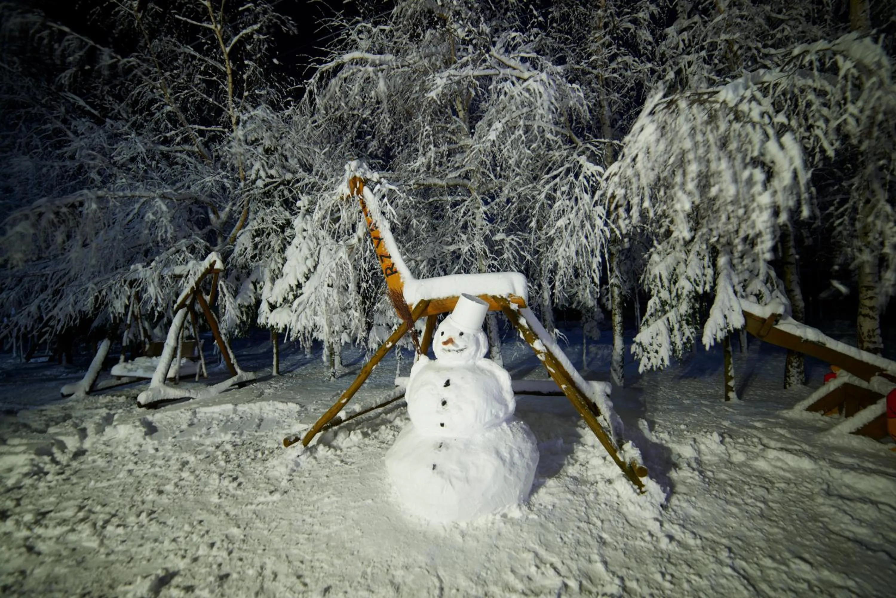 Children play ground in Jaś Wędrowniczek