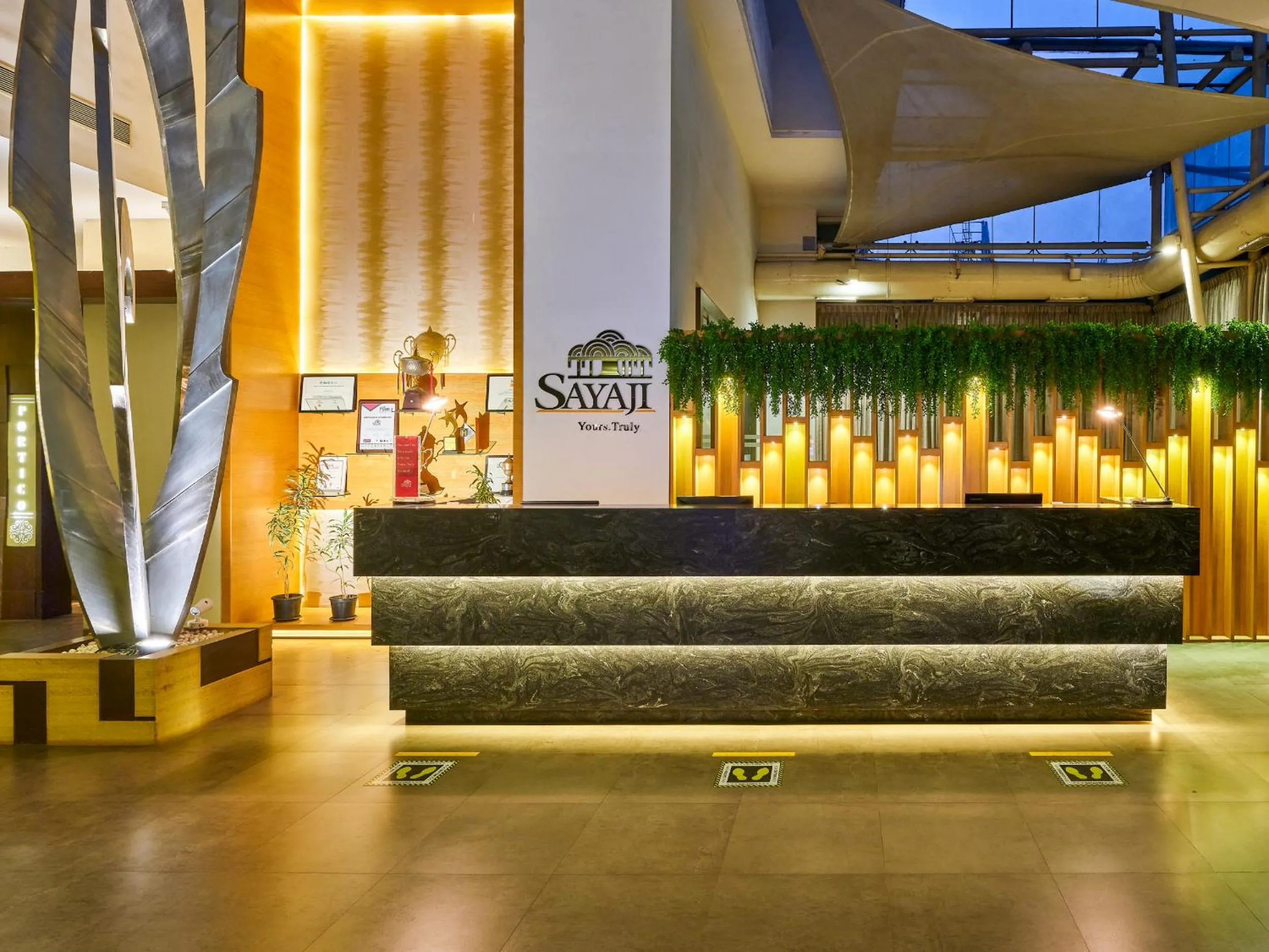 Lobby or reception in Sayaji Pune