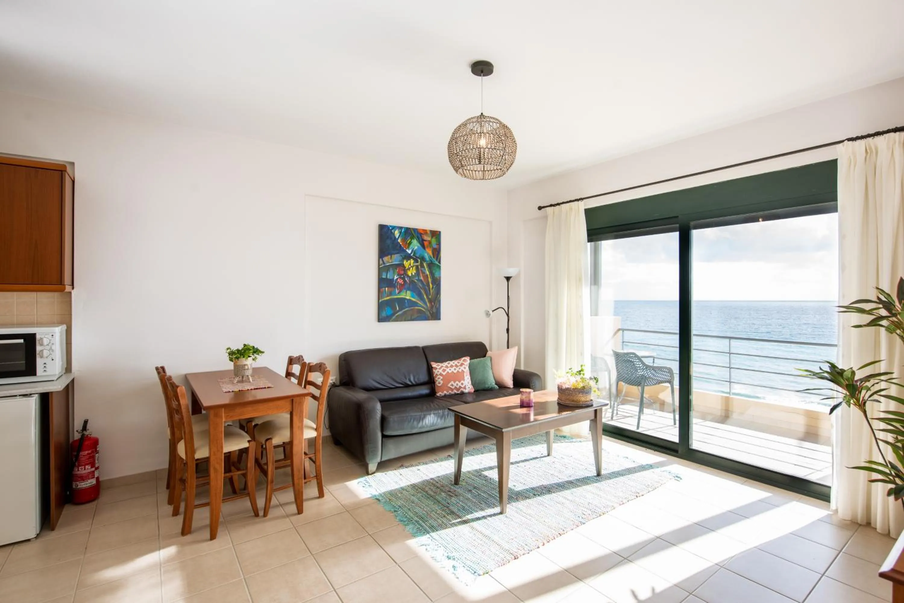 Living room in Portela Suites Kastri