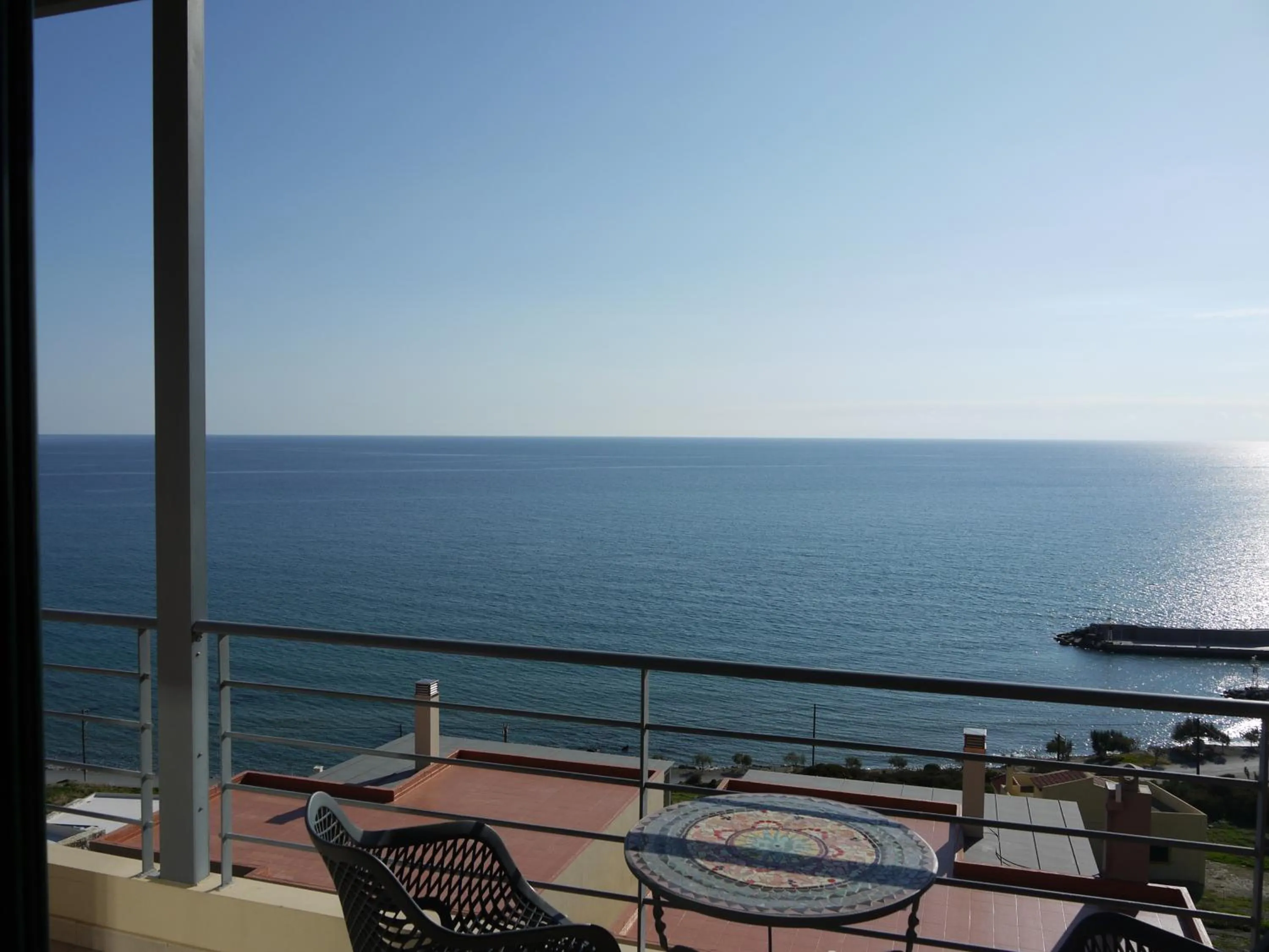 Sea view in Portela Suites Kastri