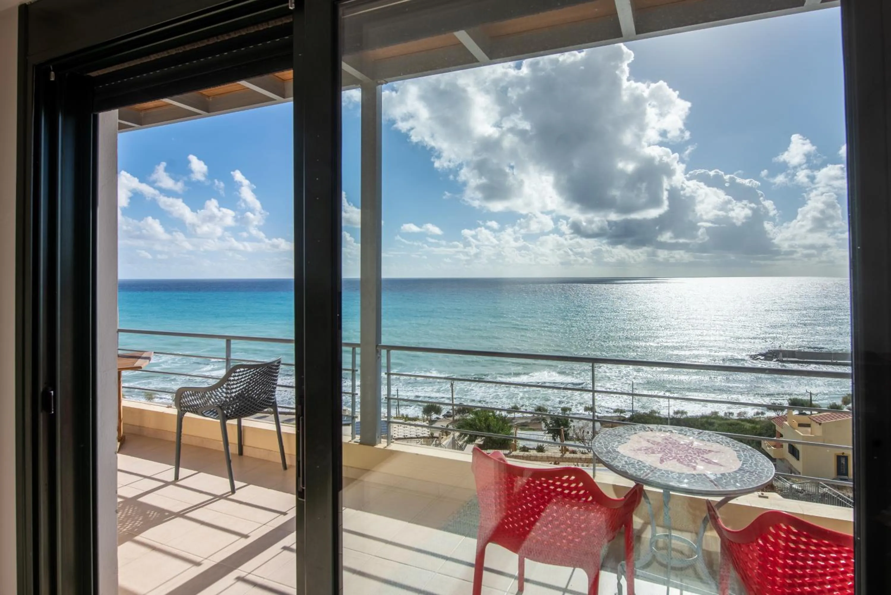Balcony/Terrace in Portela Suites Kastri