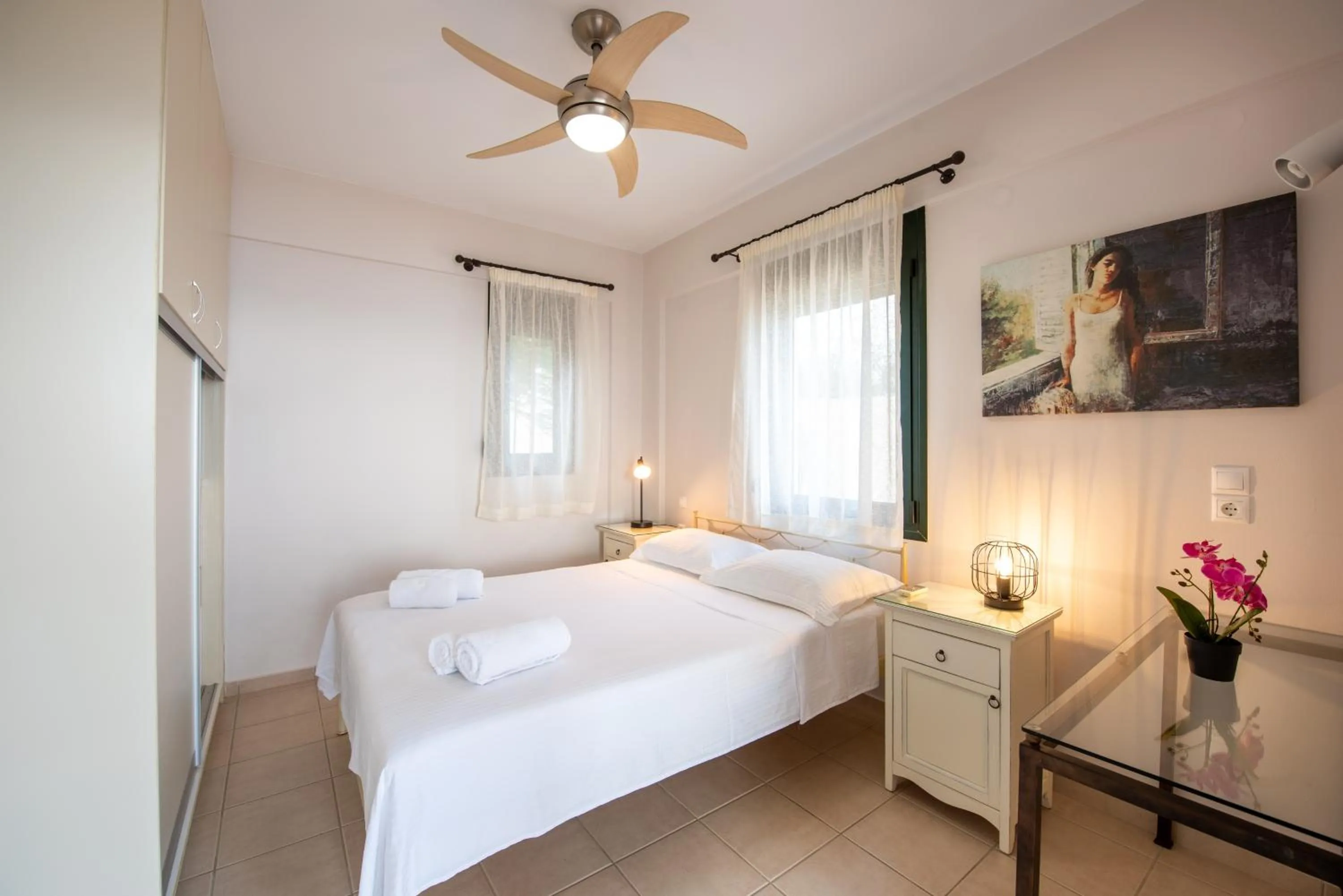 Bedroom, Bed in Portela Suites Kastri