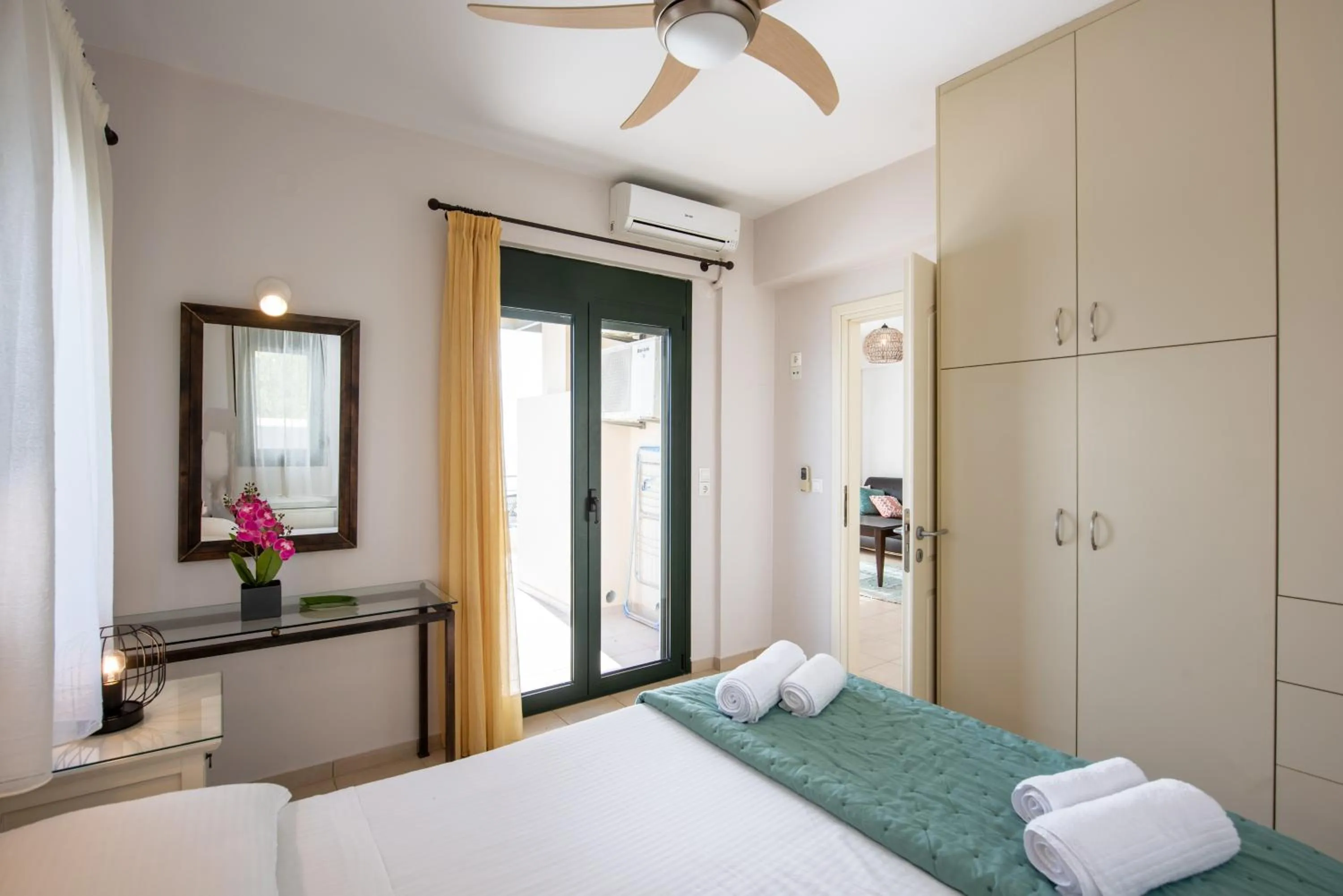 Bedroom, Bed in Portela Suites Kastri