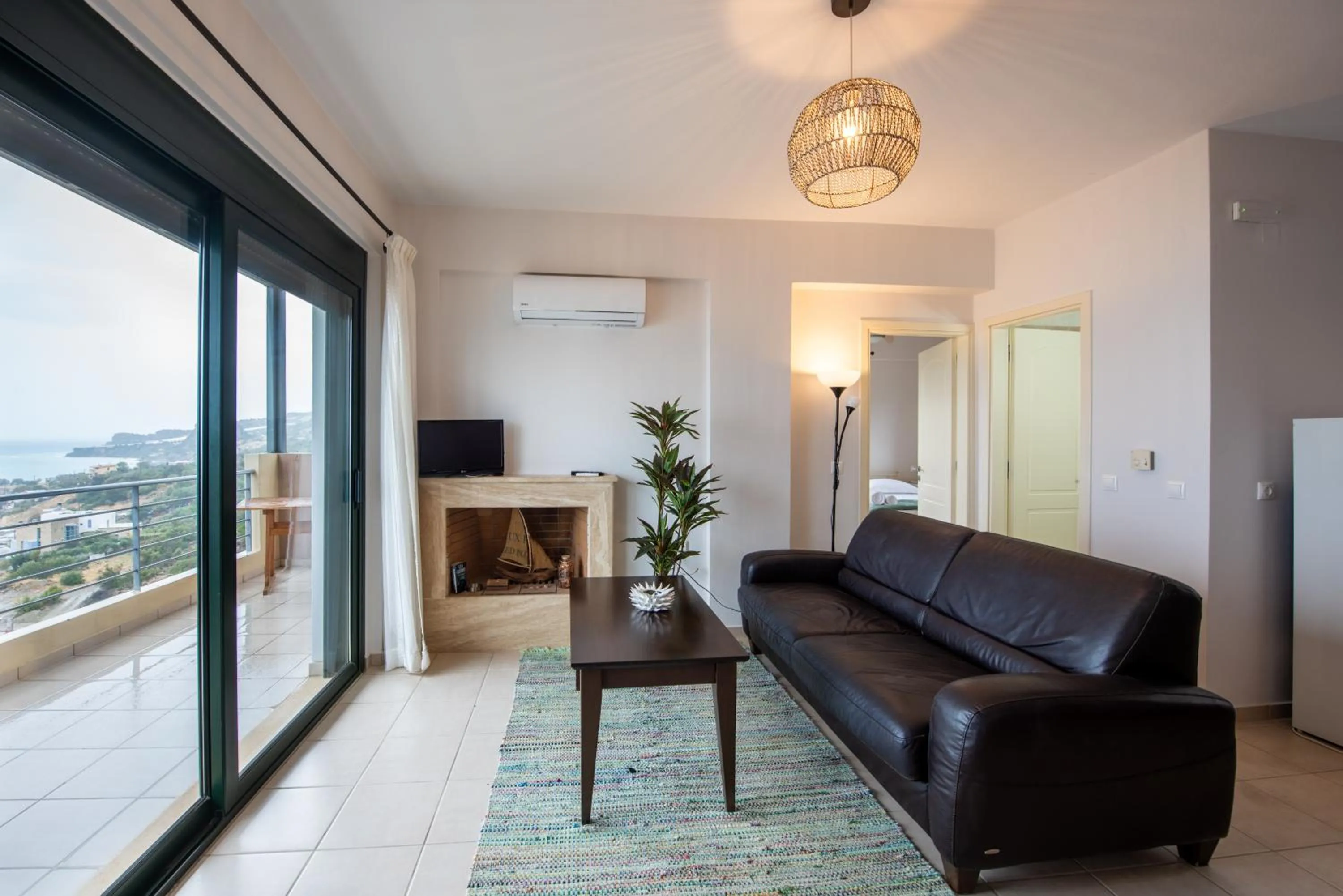 Living room in Portela Suites Kastri