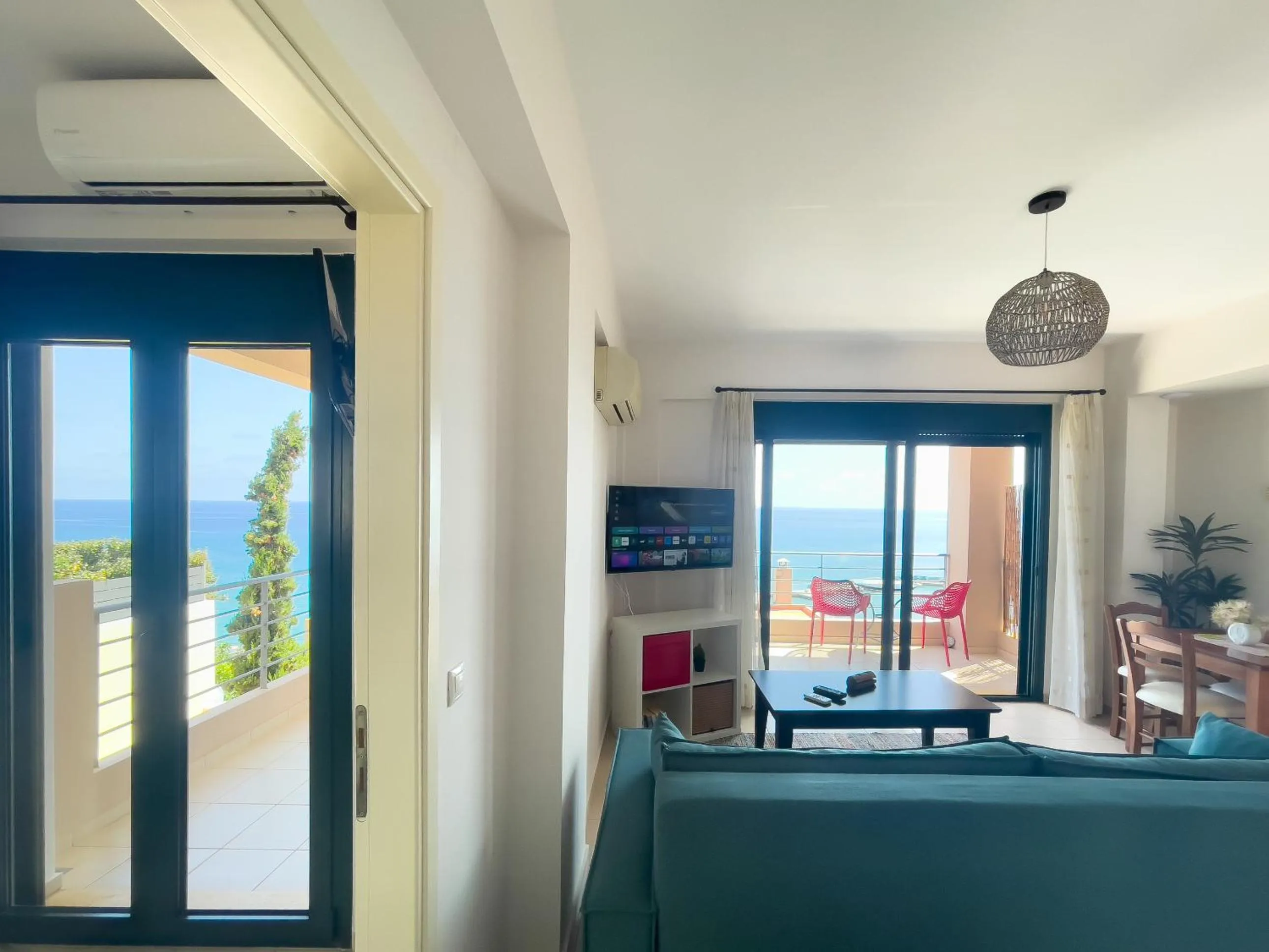 Living room in Portela Suites Kastri