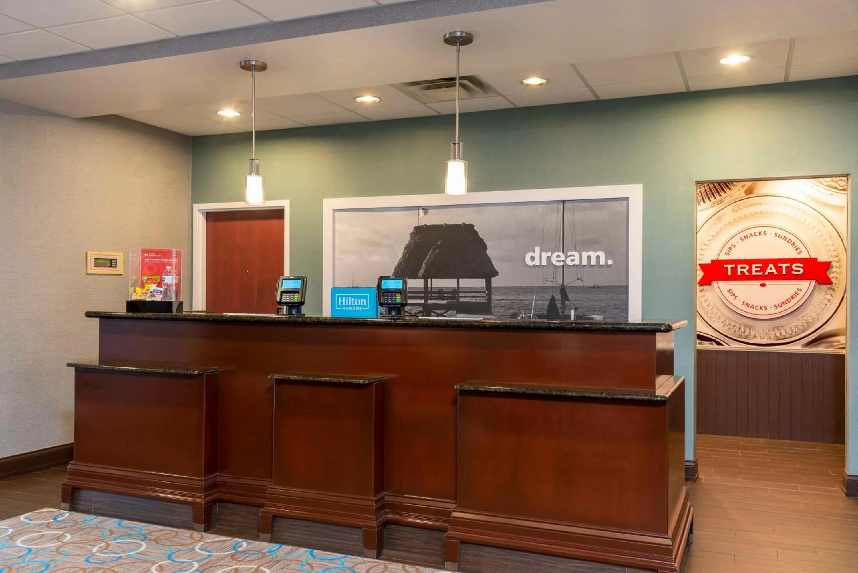 Lobby or reception in Hampton Inn & Suites Fort Myers-Colonial Boulevard