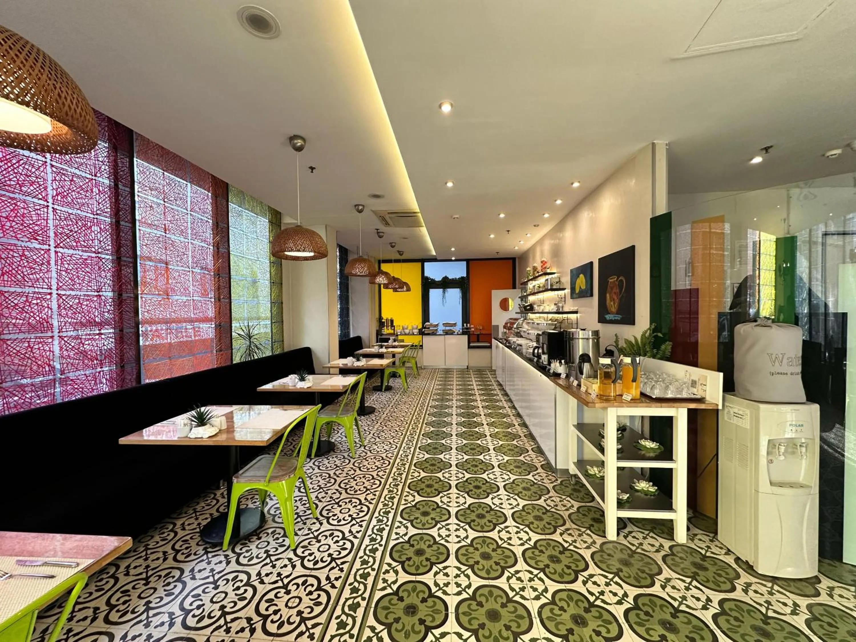 Buffet breakfast in Tempo Hotel 4Levent