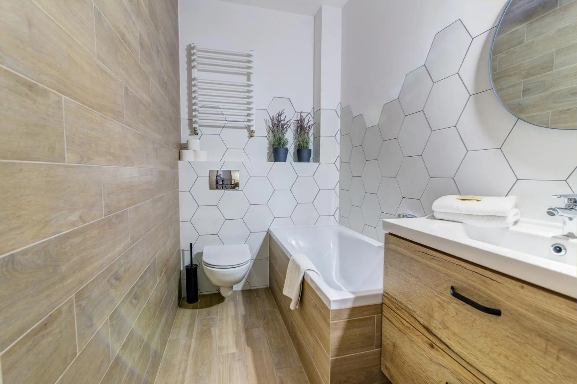 Bathroom in Apartamenty City Center Cicha 8