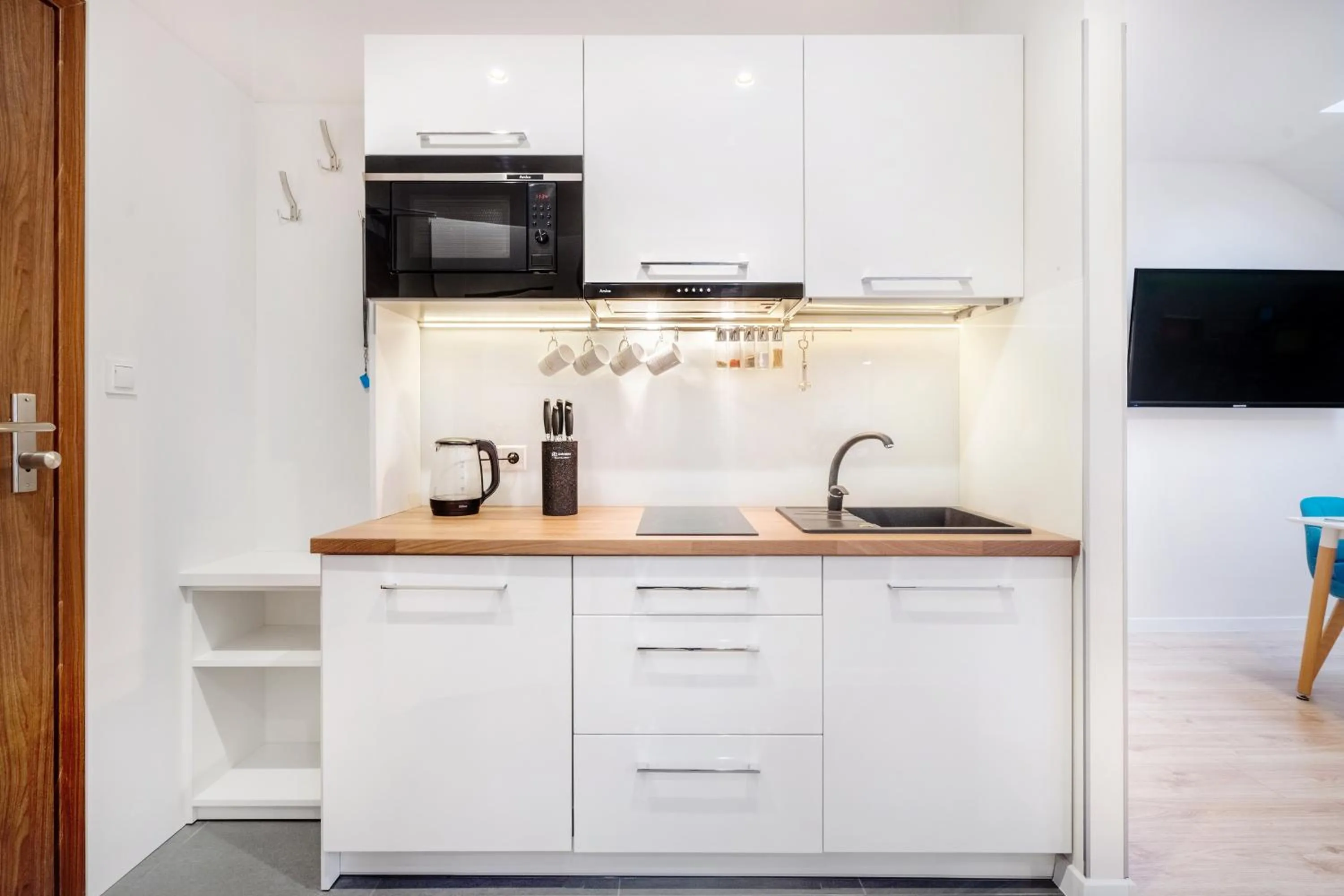 Coffee/tea facilities in Apartamenty City Center Cicha 8