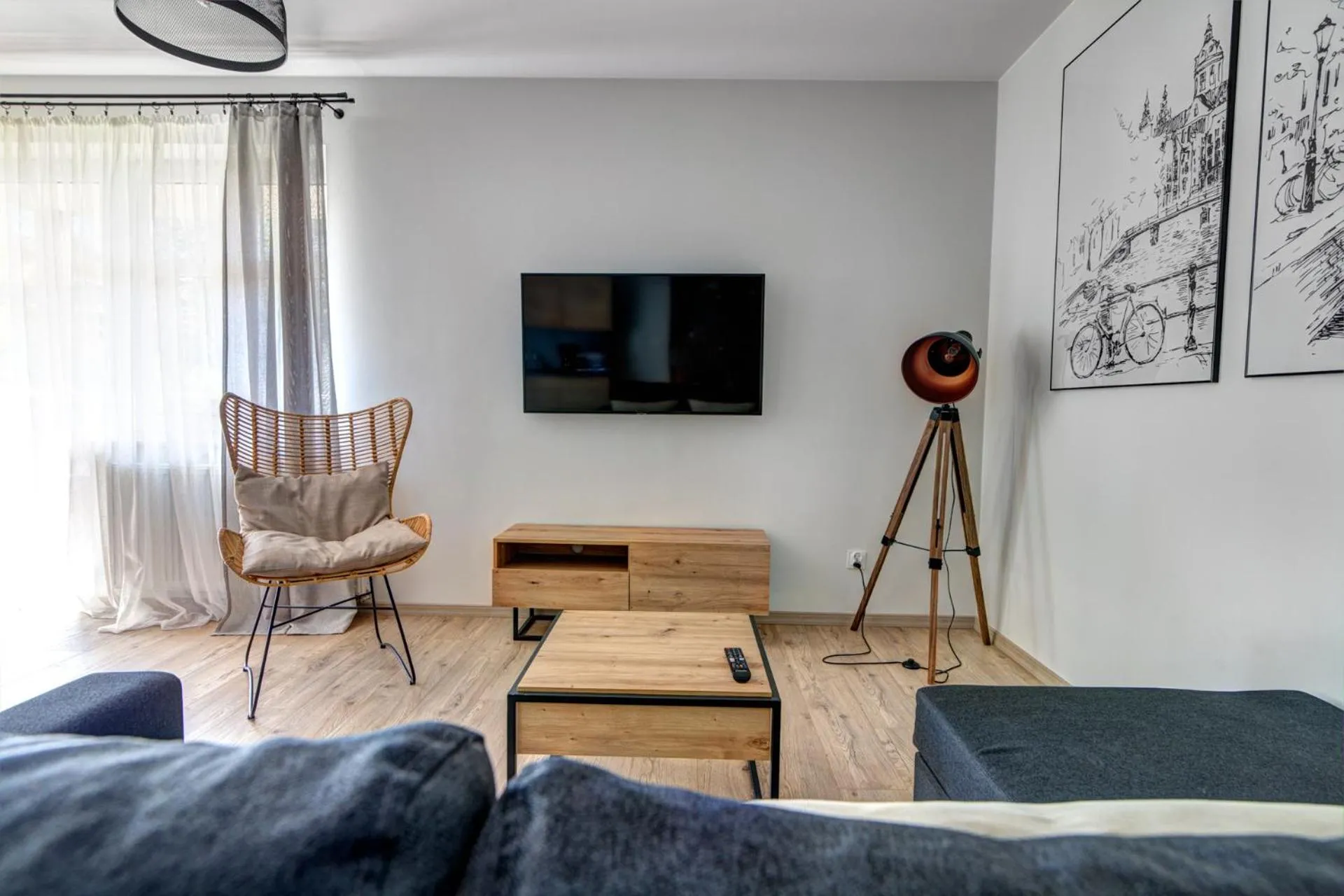 TV and multimedia in Apartamenty City Center Cicha 8